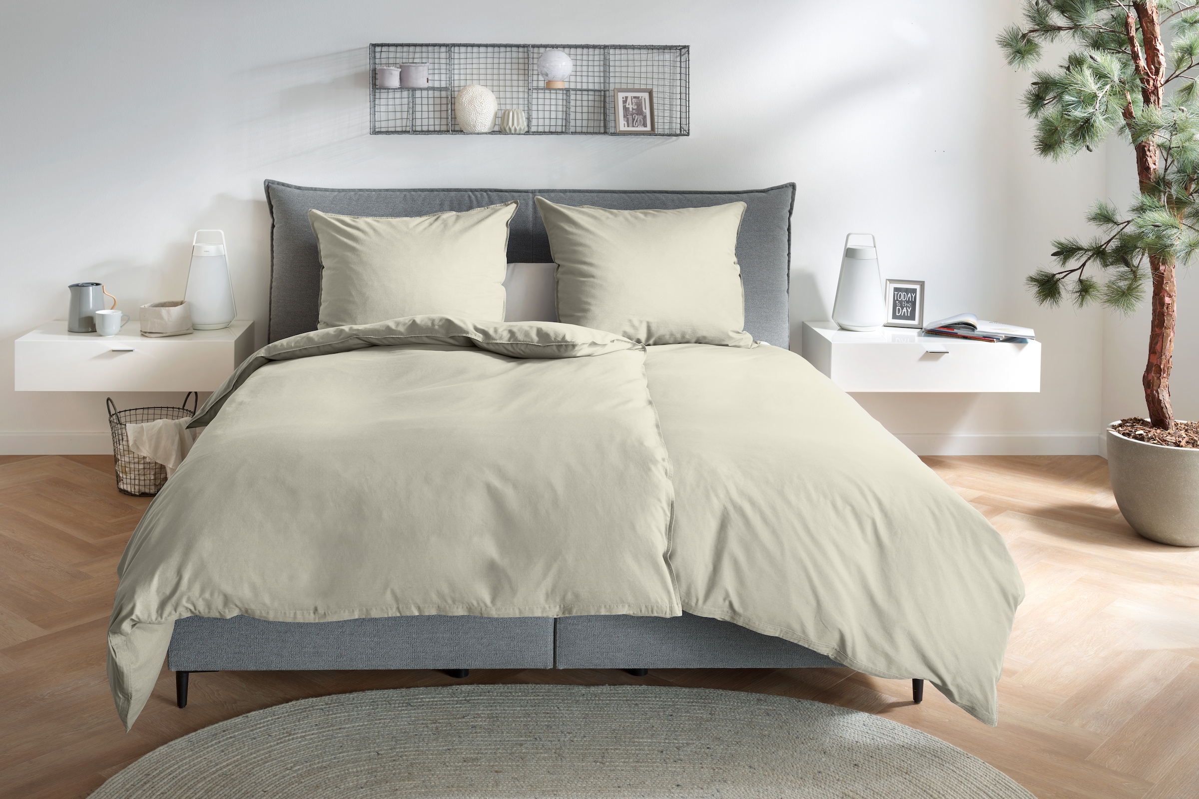 Primera Kissenbezüge »Kissenbezüge  »Stone Washed«, Primera (2 Stück)« mit Stone-Washed Optik