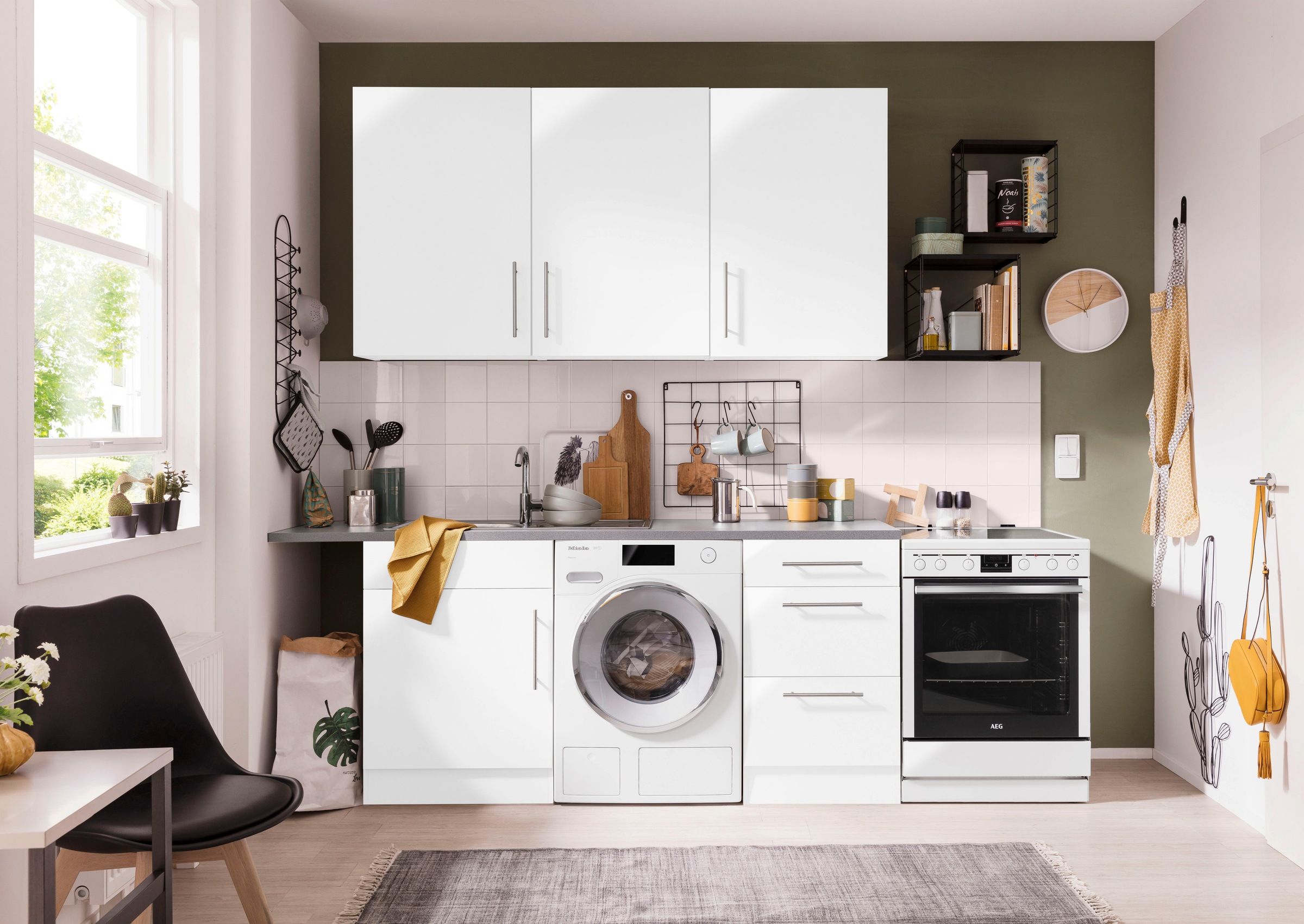 wiho Küchen Armoire suspendue »Cali, TOPSELLER« 60 cm breit, 90 cm hoch