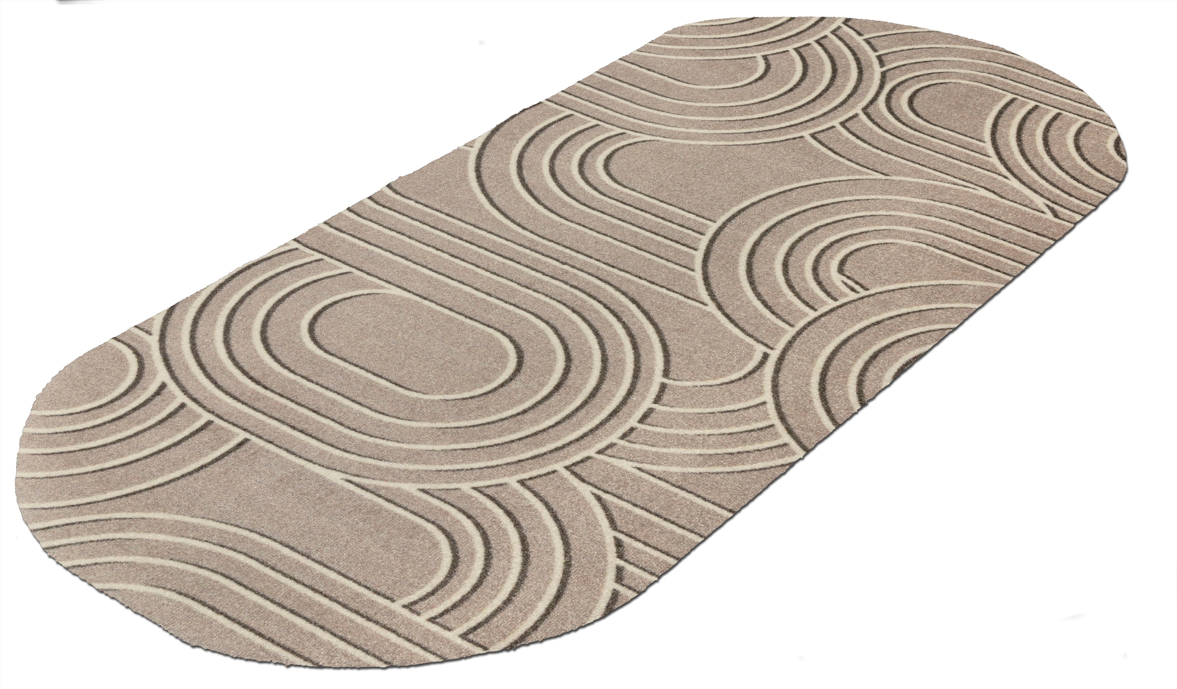 wash+dry by Kleen-Tex Teppich »Sand Twist«, rechteckig, 9 mm Höhe
