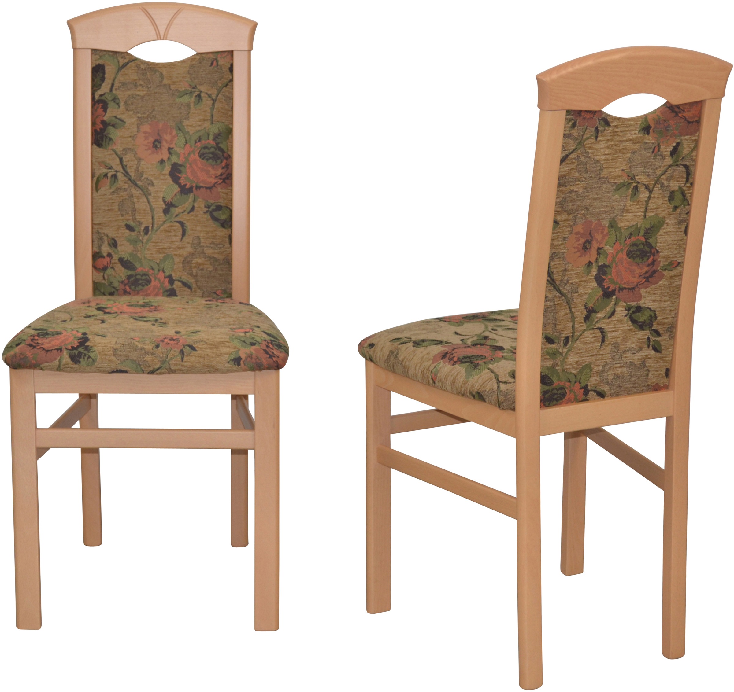 HOFMANN LIVING AND MORE Esszimmerstuhl, (Set), 2 St., Webstoff-Polyester