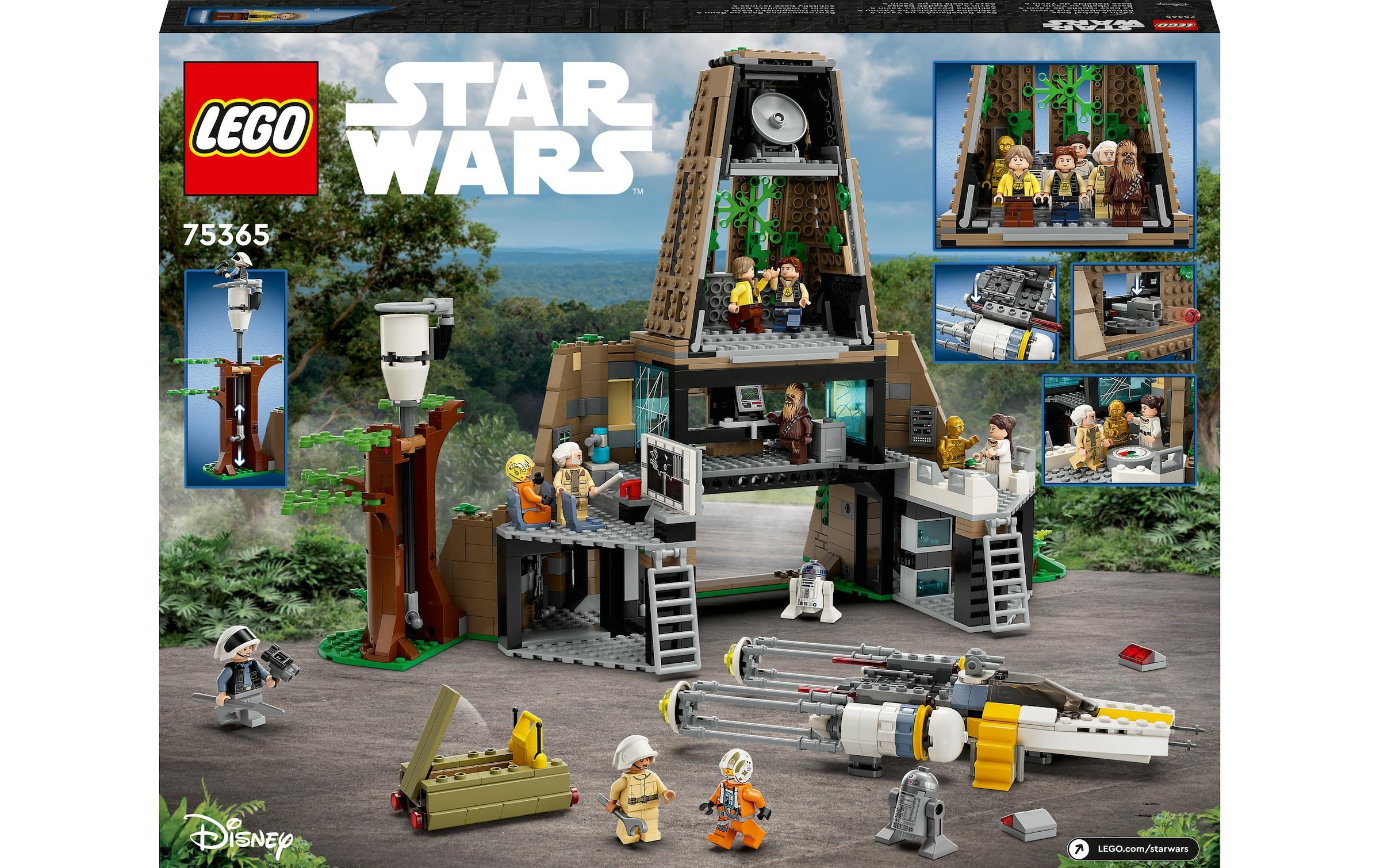 LEGO® Spielbausteine »Wars Rebellenbasis«, (1066 St.)