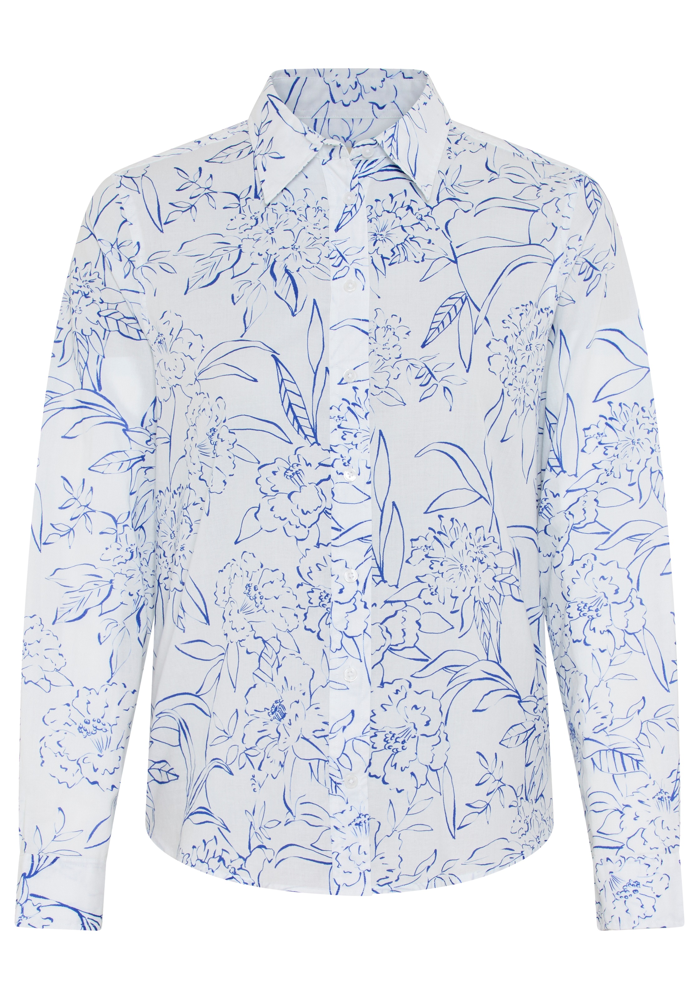 Image of Gant Langarmbluse "FLORAL PRINT CTN VOILE"