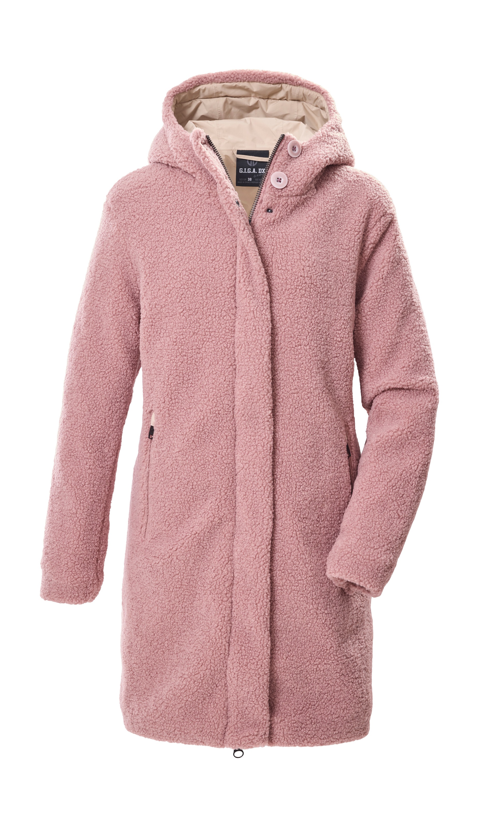 Image of G.I.G.A. DX by killtec Parka "GW 95 WMN PRK" Wasserdichte Scherpa-Jacke mit 2-Wege-Reissverschluss