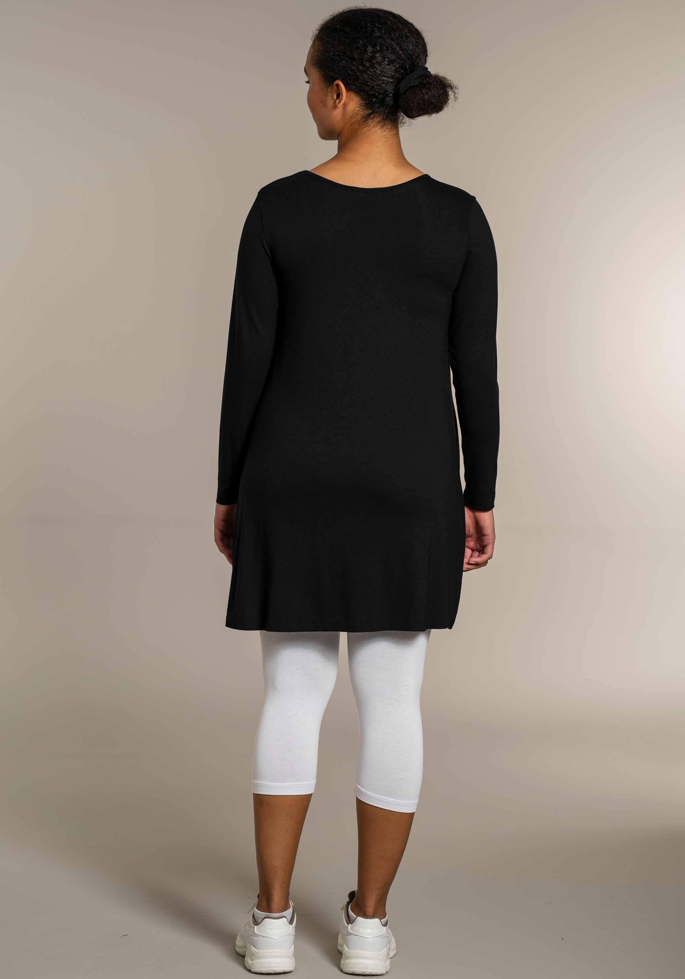 SANDGAARD Longshirt, in Unifarbe