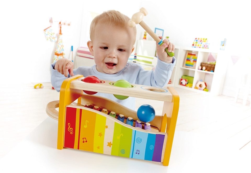 Hape Spielzeug-Musikinstrument »Xylophon«, Xylophon und Hammerspiel