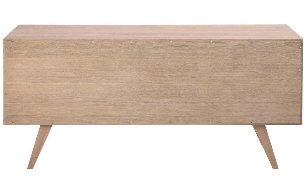 AC Design Buffet »A-Line« Sideboard, weiss pigmentierte Eiche, 1 Tür, 4 Schubladen, Breite 160 cm