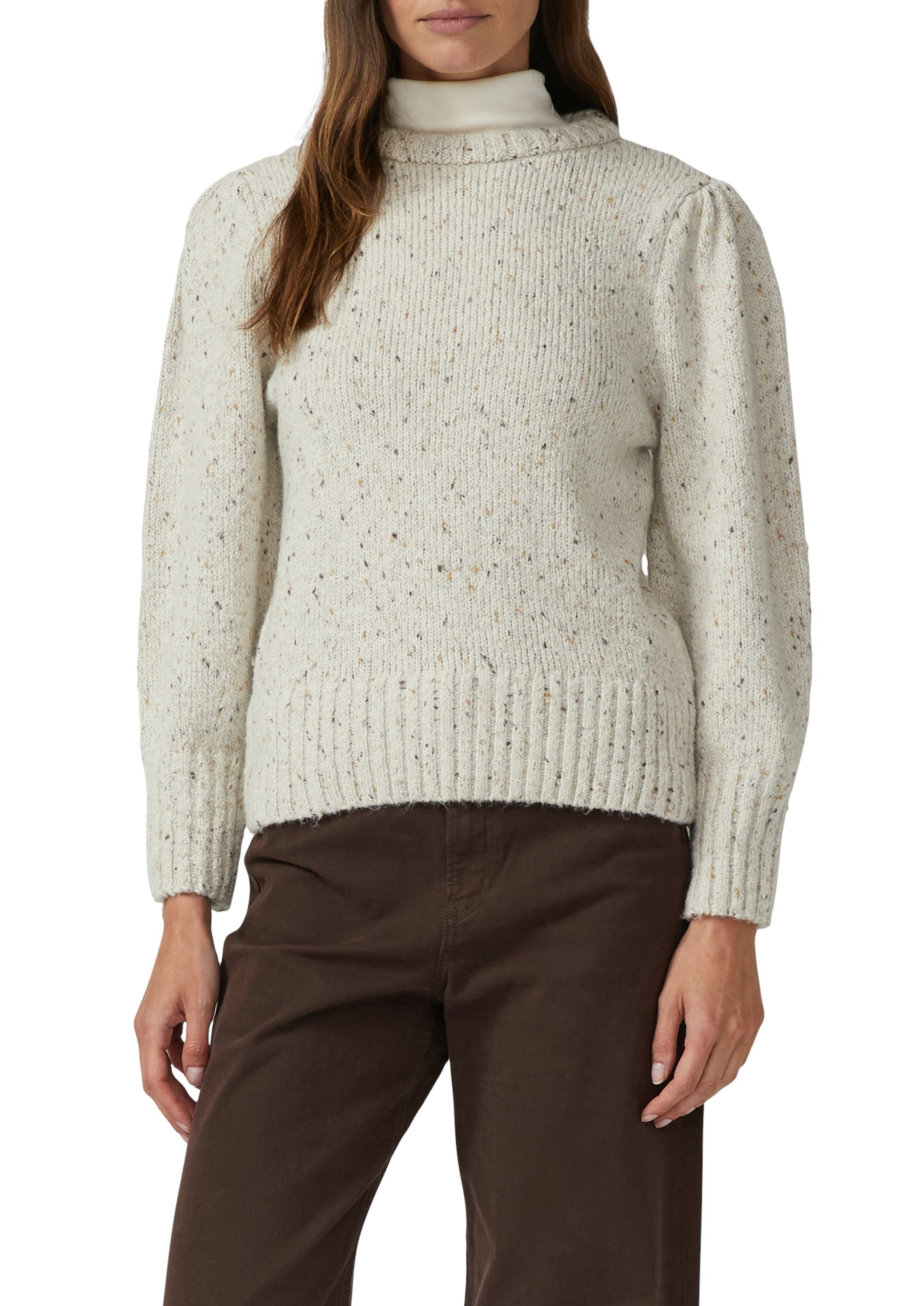 Image of s.Oliver Strickpullover mit Puffärmeln