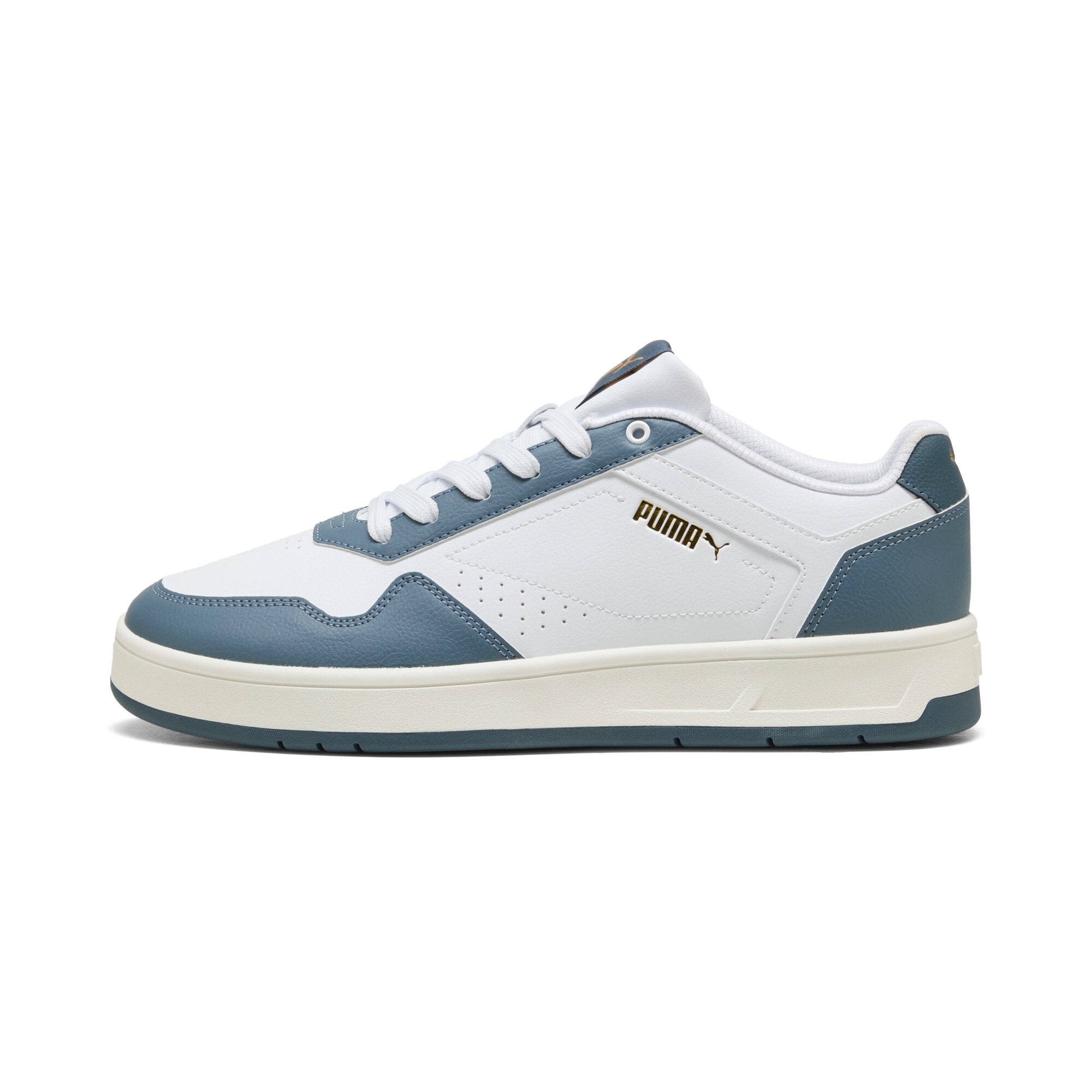 PUMA Sneaker »COURT CLASSIC«  für sportliche Einsätze, mit Gummi-Laufsohle, mit Schnürverschluss