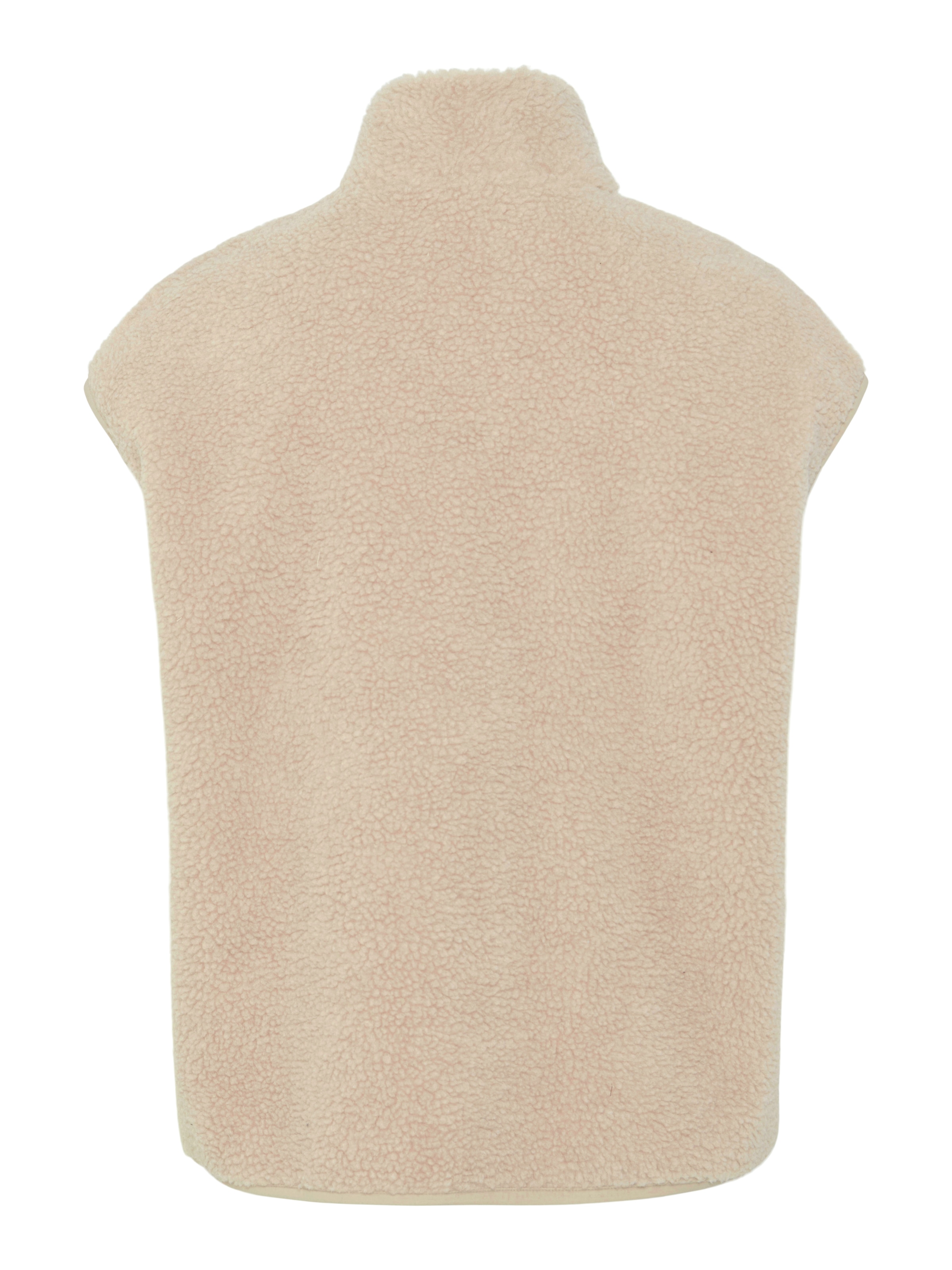 pieces Gilet en peluche »PCSADIA TEDDY VEST NOOS BC« fibre synthétique