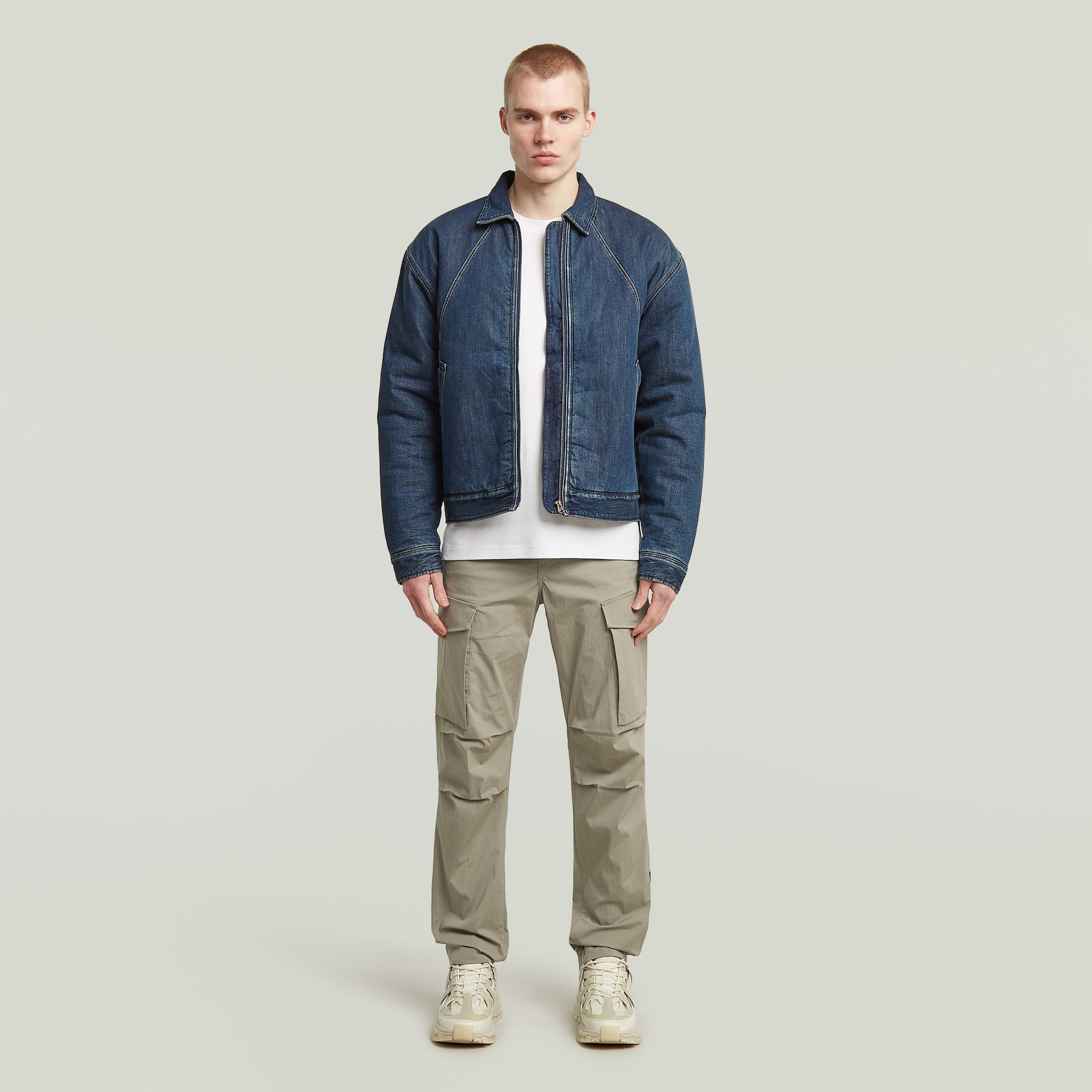 G-STAR T-shirt »Chest Logo« Rundhals, Regular Fit