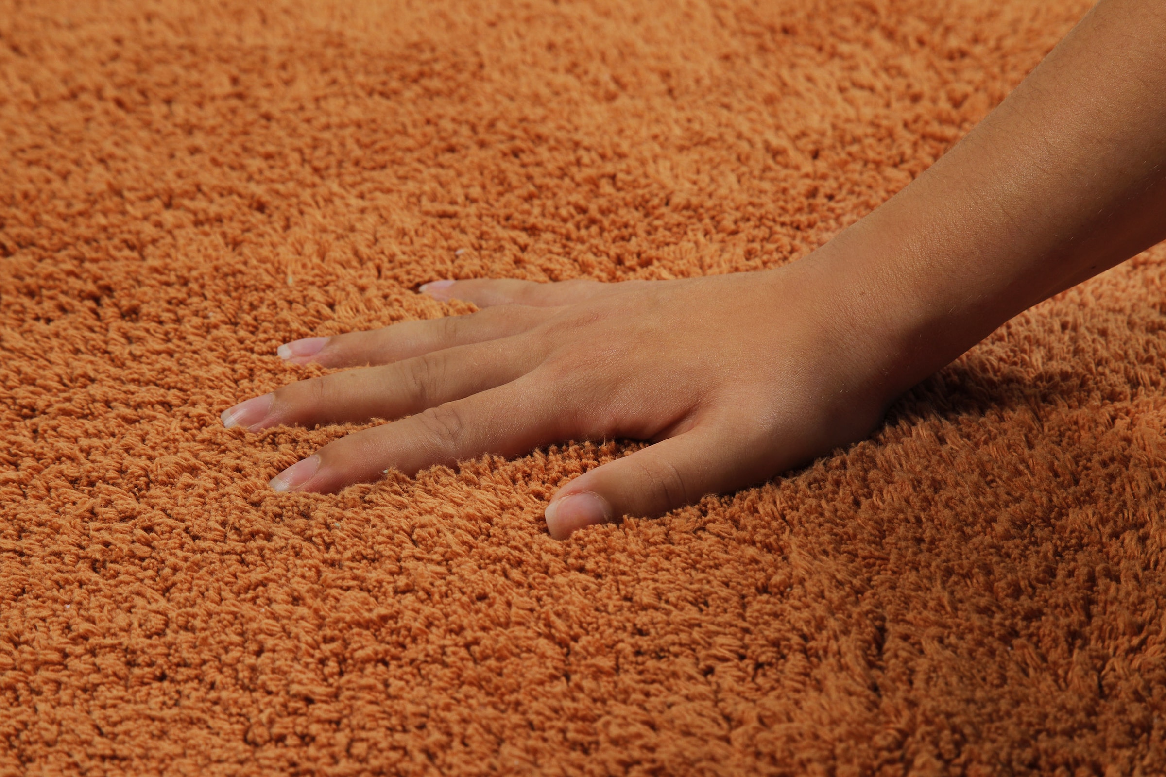 my home Badematte »Kian«, fussbodenheizungsgeeignet, Badvorleger, Badteppich aus 100%Baumwolle, weich, waschbar, saugfähig