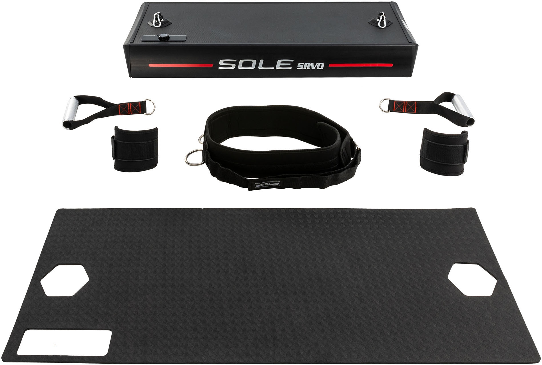 SOLE Fitness Kraftstation »SRVO Basic All-in-one-Trainer«, (Set), multifunktionale Fitnessstation, max. Trainingsgewicht 150 kg