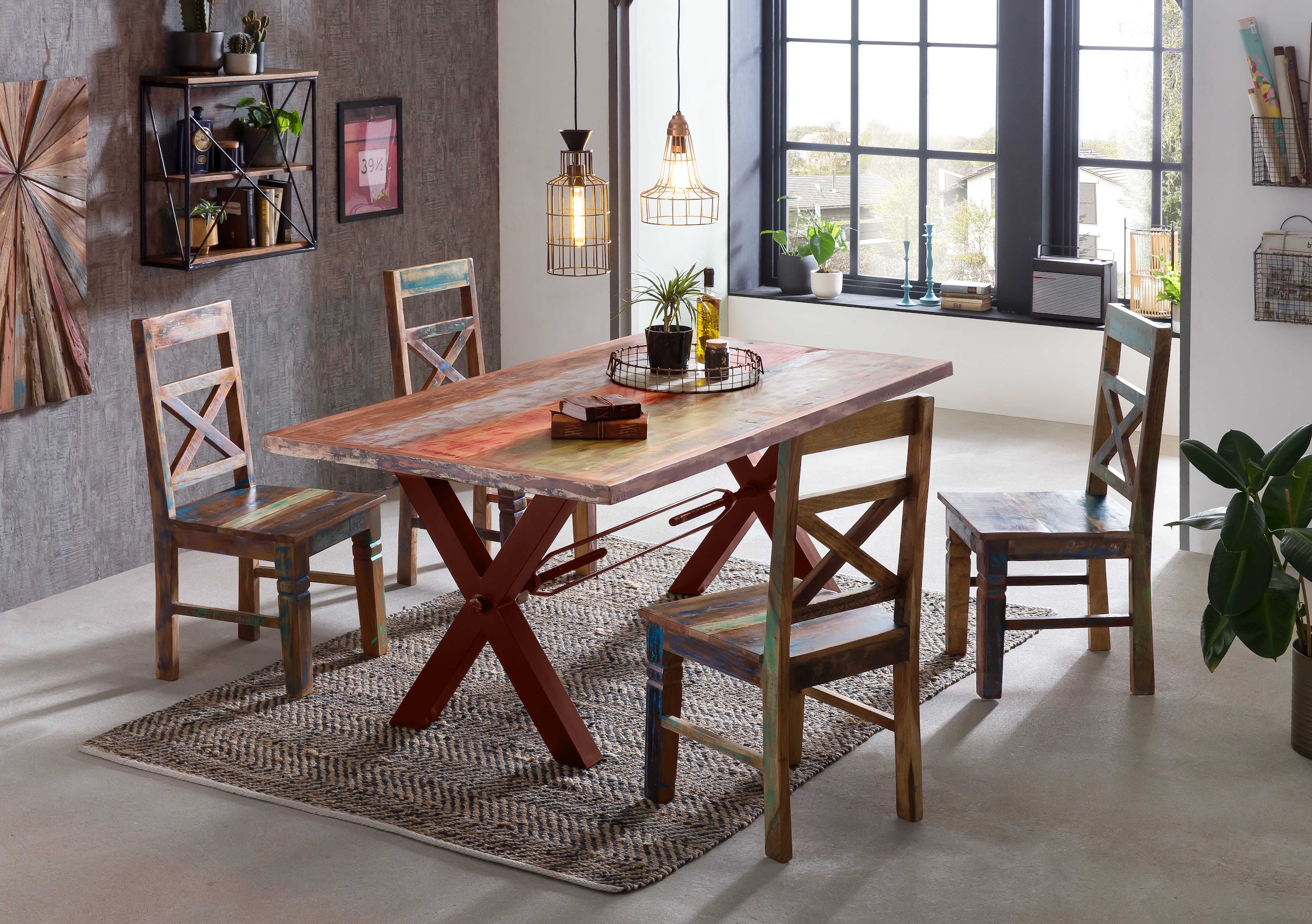 SIT Tischbein 1 Stk. tlg. im Industrial-Stil