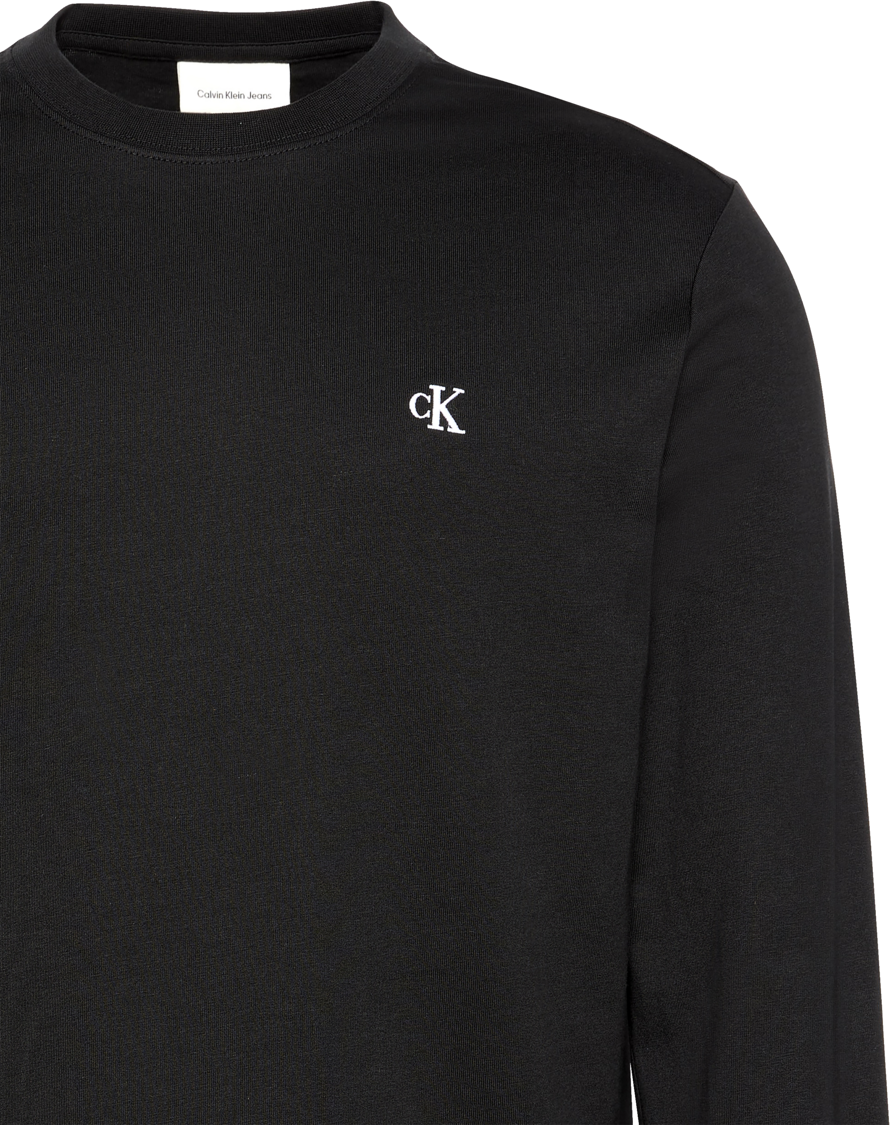 Calvin Klein Jeans Langarmshirt »LS EASY MONOGRAM TEE« Mit Rundhalsausschnitt, regular fit