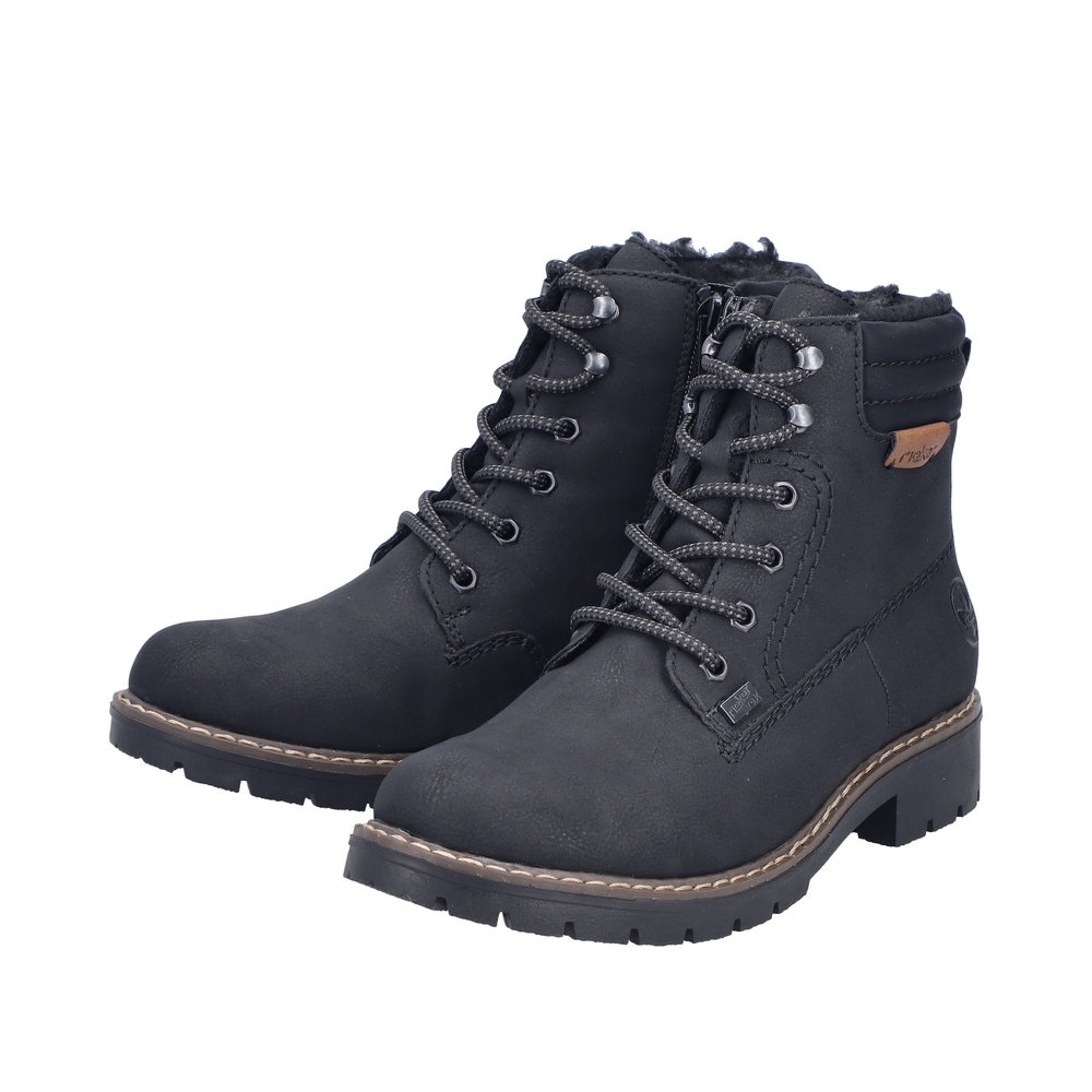 Image of Rieker Winterstiefelette mit Schnürung und wasserabweisender TEX-Membran