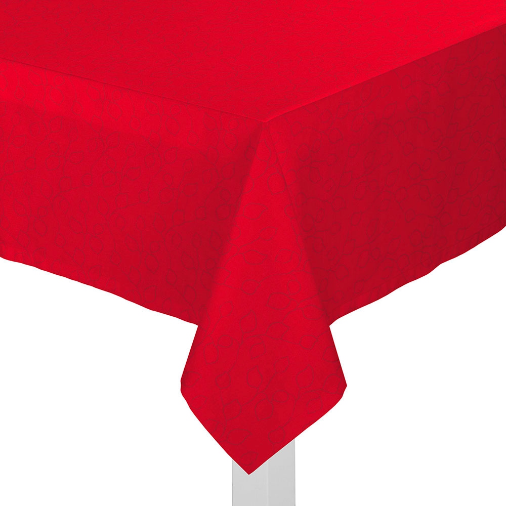 Wirth Tischdecke »Westport« Made in Germany, Jacquard Dekostoff, Blatt-Design, Pflegeleicht