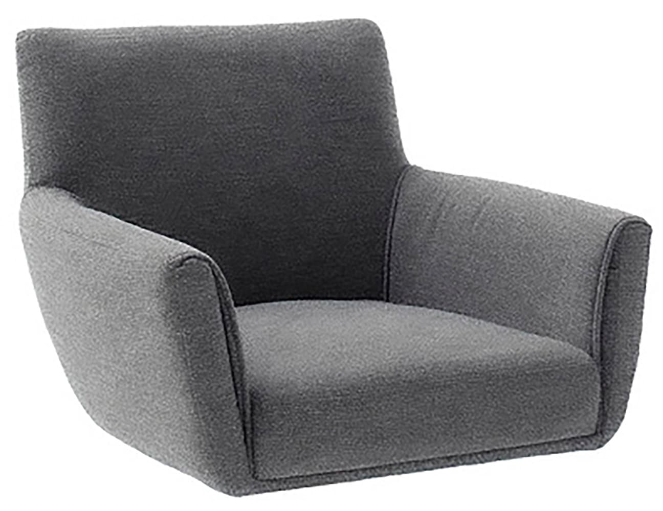 MCA furniture 4-Fussstuhl »WILSON Esszimmerstuhl, Armlehnstuhl, Polsterstuhl, modern«, (Set), 1 St., Flachgewebe, Stuhl, Armlehnenstuhl, drehbar, Taschenfederkern, belastbar 160 kg,XXL
