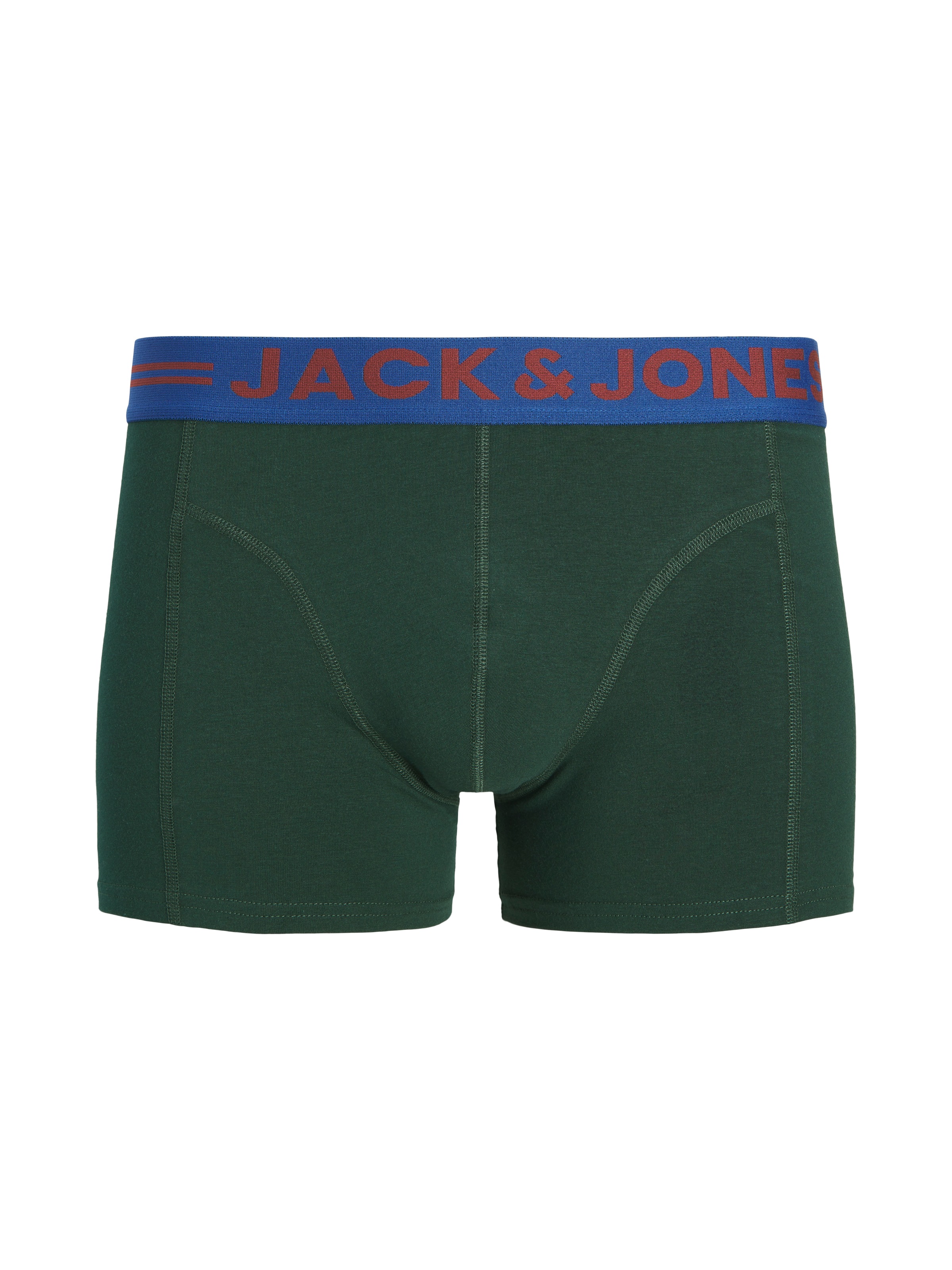 Jack & Jones Tronc »JACLICHFIELD TRUNKS 3 PACK NOOS« Paquet, 3 cuis mélange de coton, ceinture élastique