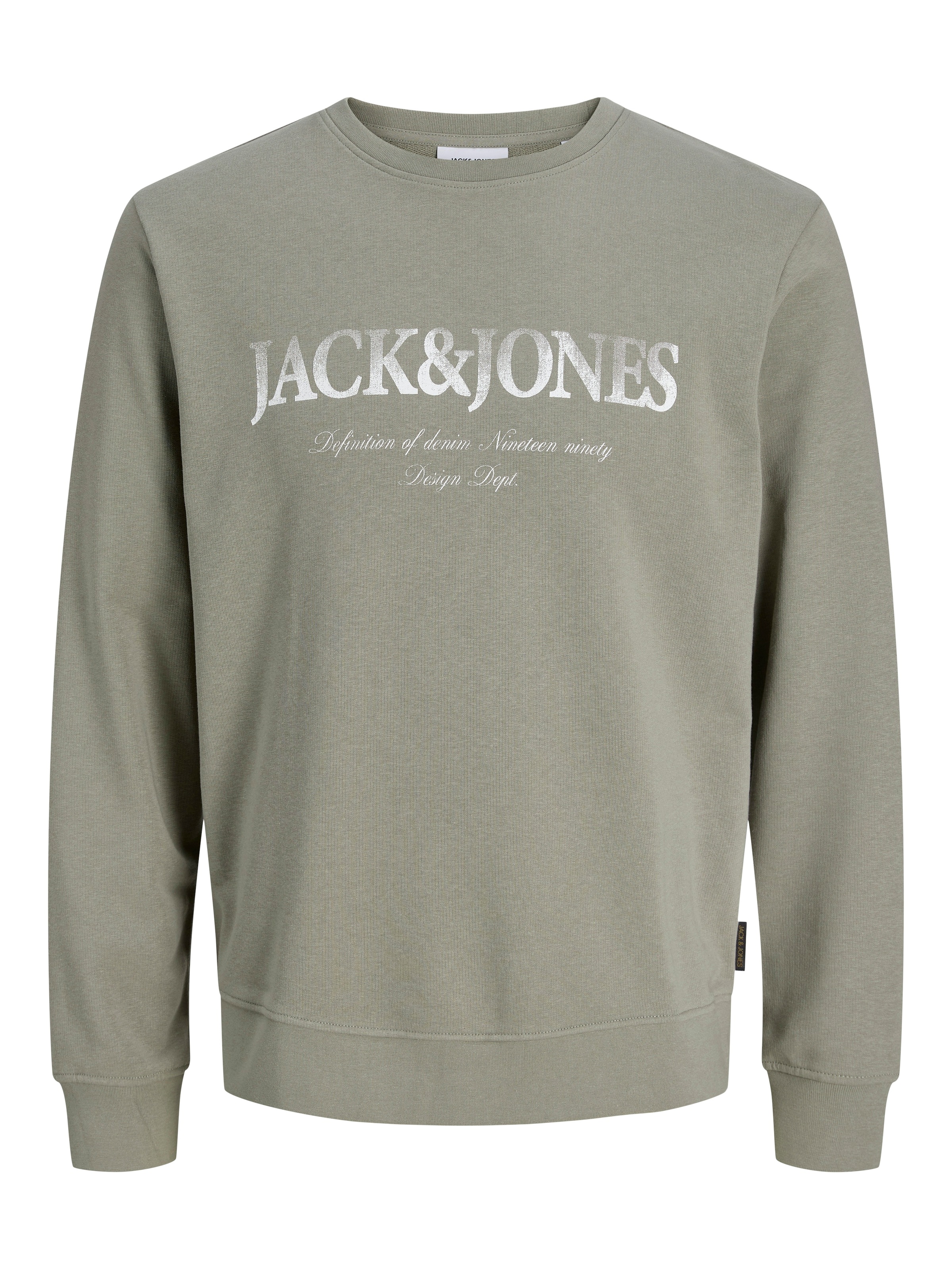 Jack & Jones Sweatshirt »JJDEVIN DAYTONA PRINT SWEAT CREW NECK«
