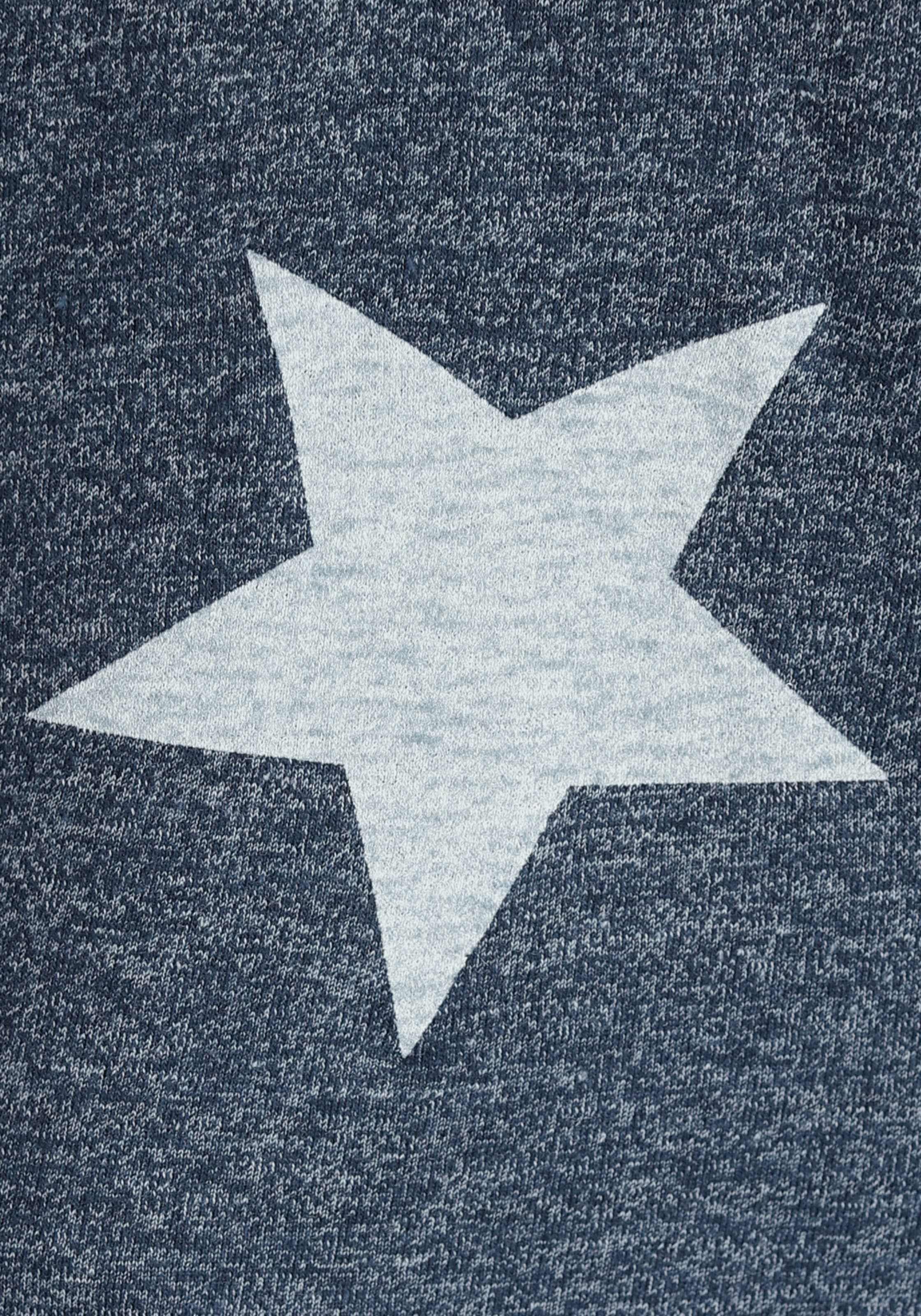 Vivance Dreams Pyjama 2 Stück, 4 cuis tlg., in melierter Optik mit Sternen