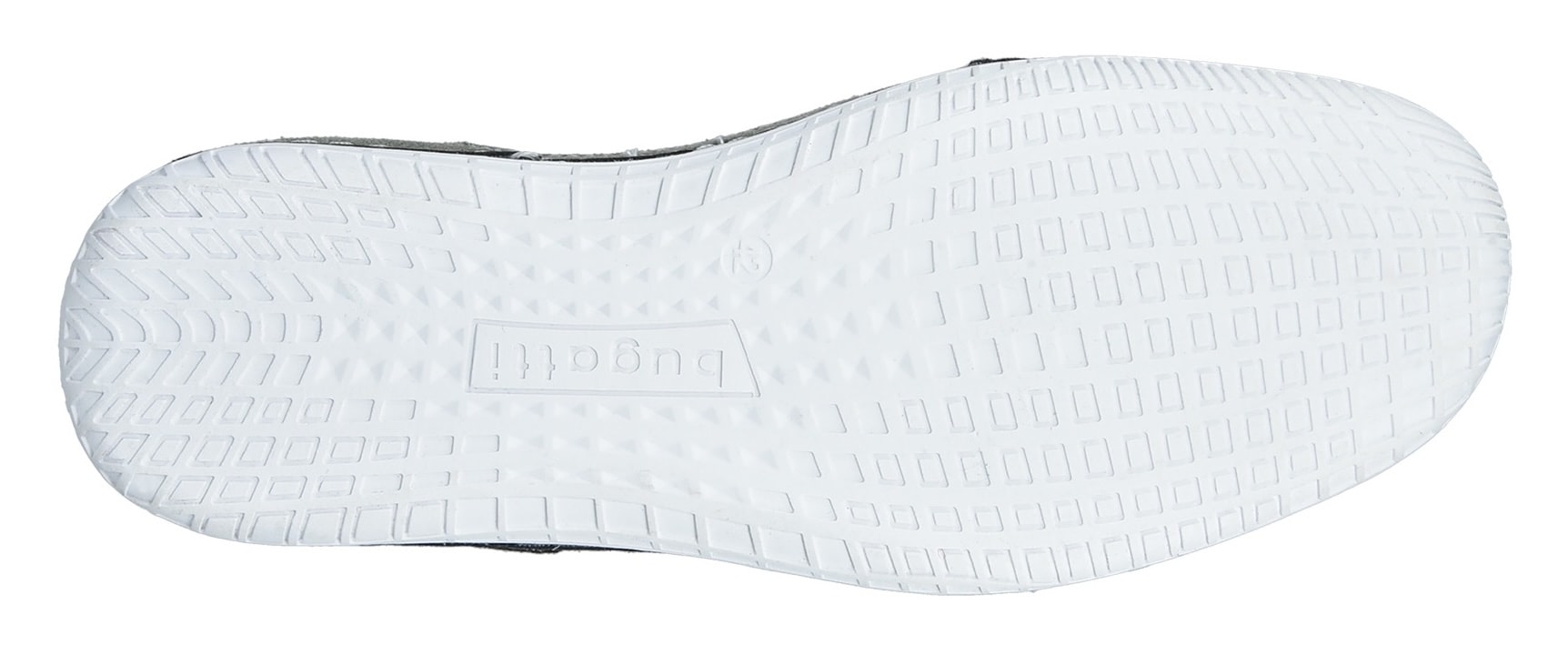 bugatti Slip-On Sneaker, Freizeitschuh, Halbschuh, Slipper mit Kontrastnähten- und besätzen