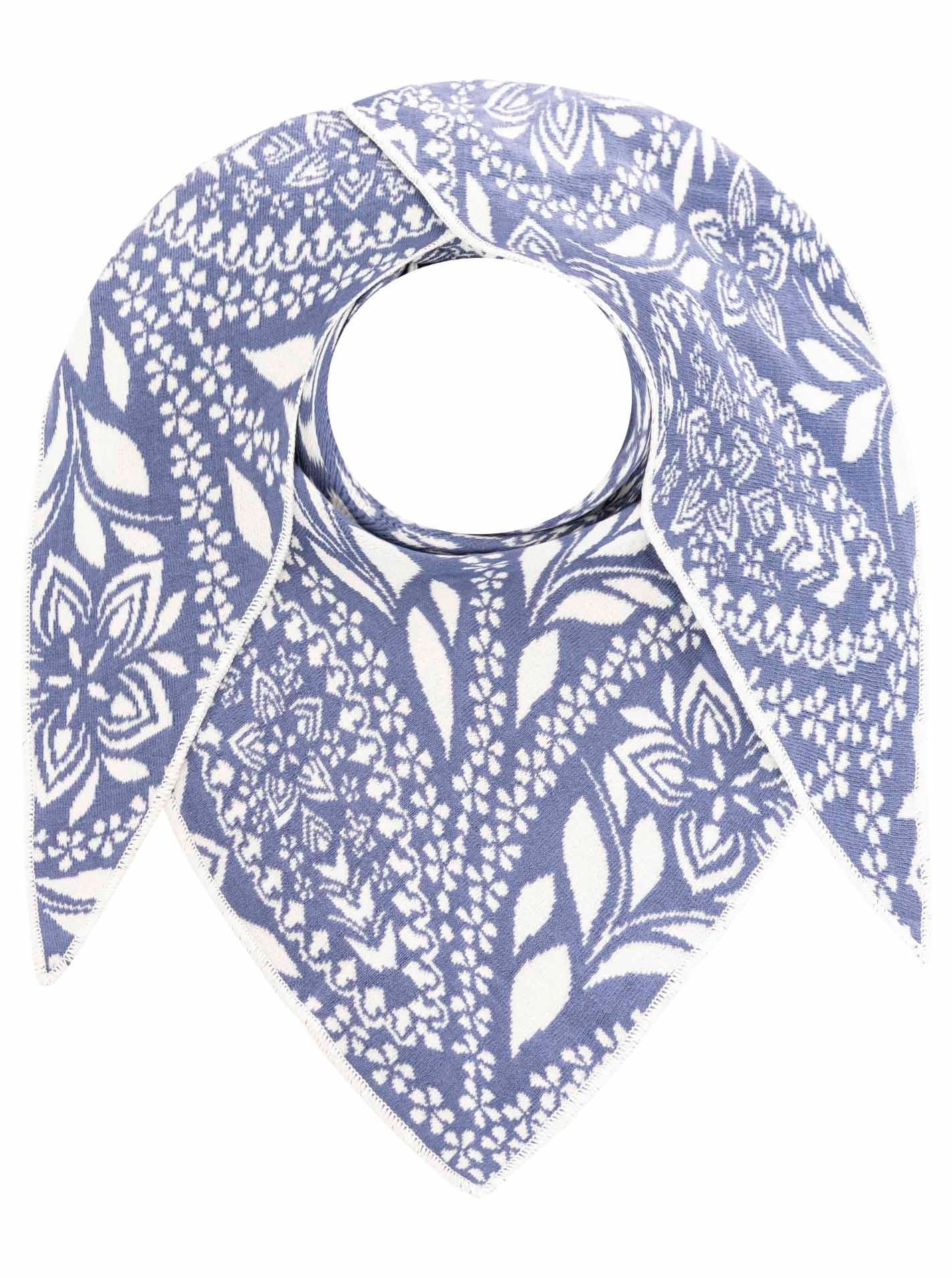 Zwillingsherz Dreieckstuch »"Paisley Blätter"« blumiges Muster, tolles Accessoire, vielseitig tragbar