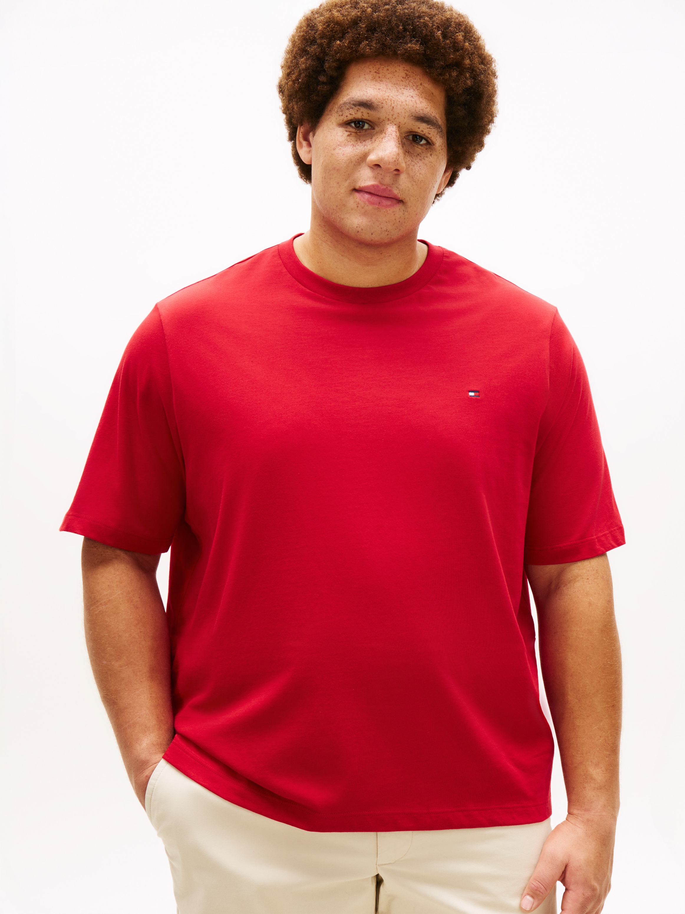 Tommy Hilfiger Big & Tall T-shirt »BT-ESS SEASONAL REGULAR SOLID« Grosse Grössen