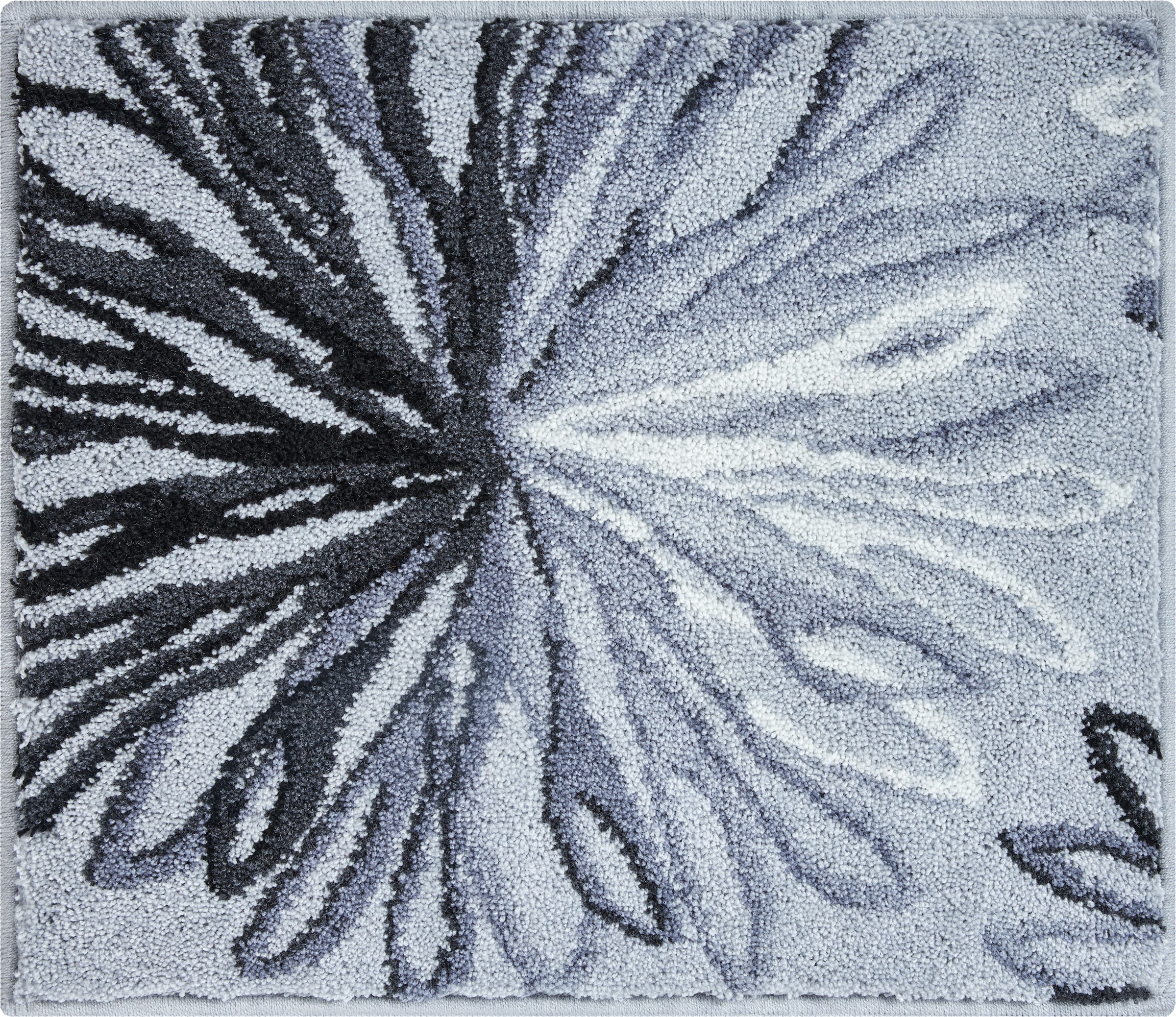 Grund Badematte »Art« Höhe 20 mm rutschhemmend beschichtet fussbodenheizungsgeeignet florales Muster, elegante Badematte