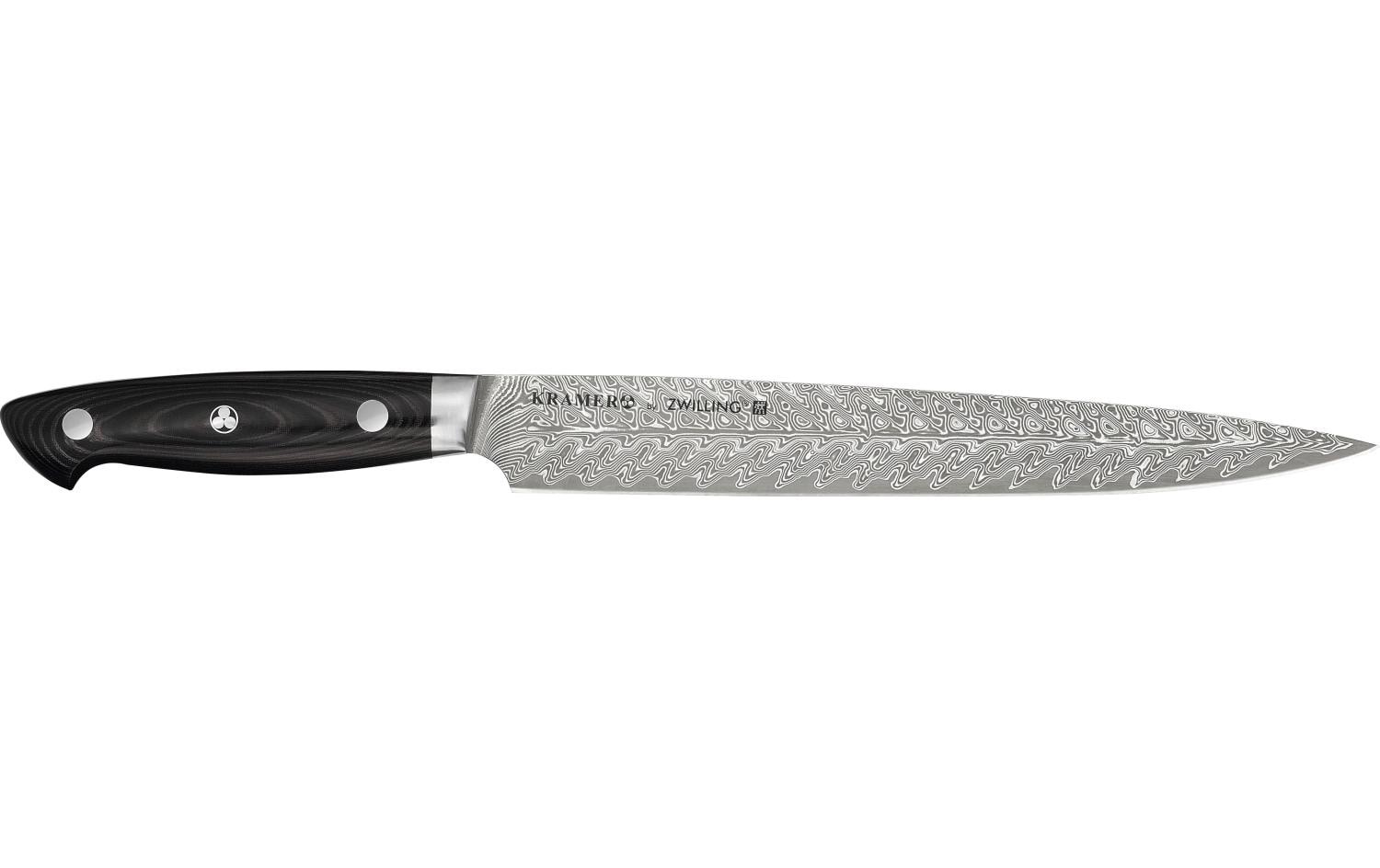 Image of Zwilling Fleischmesser "Kramer Euro Stainless 23 cm" Fleischmesser aus Damaststahl