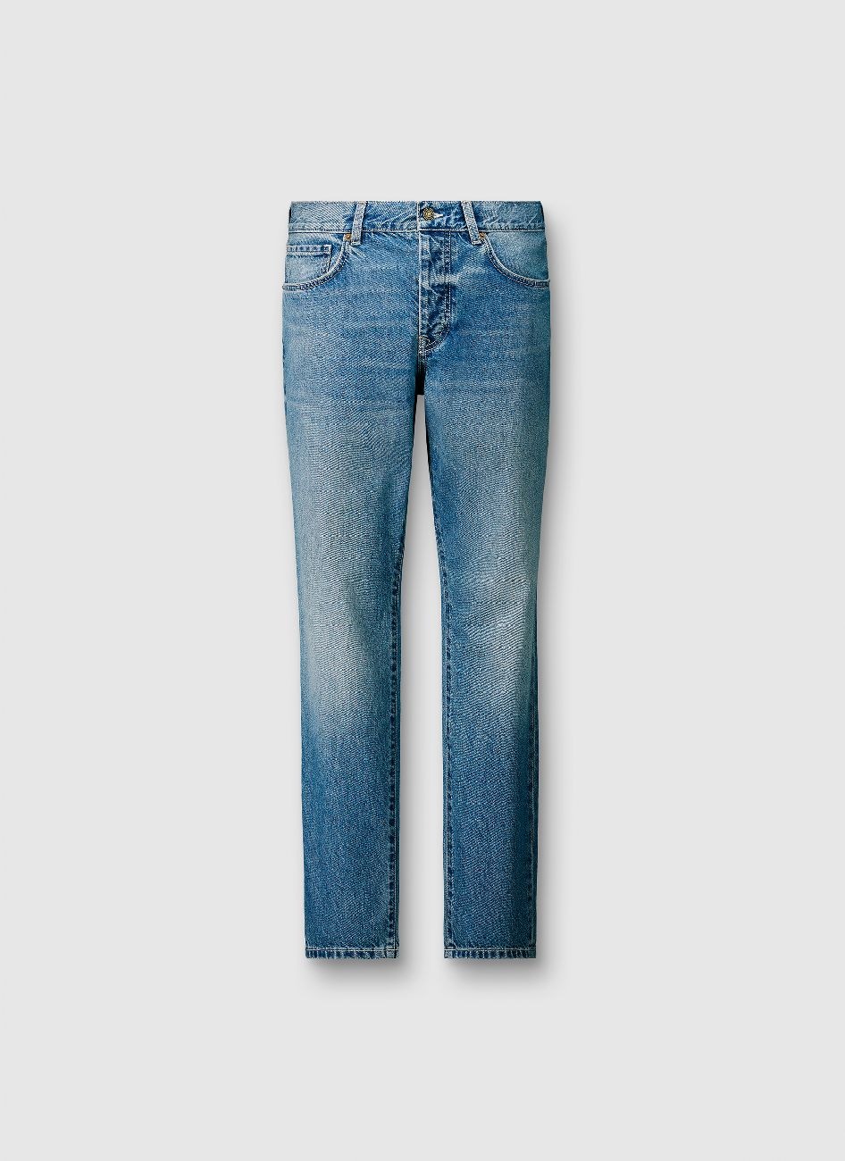 Pepe Jeans 5-Pocket-Jeans »TAPERED JEANS CAMDEN« aus Baumwoll-Denim, tiefer Schritt