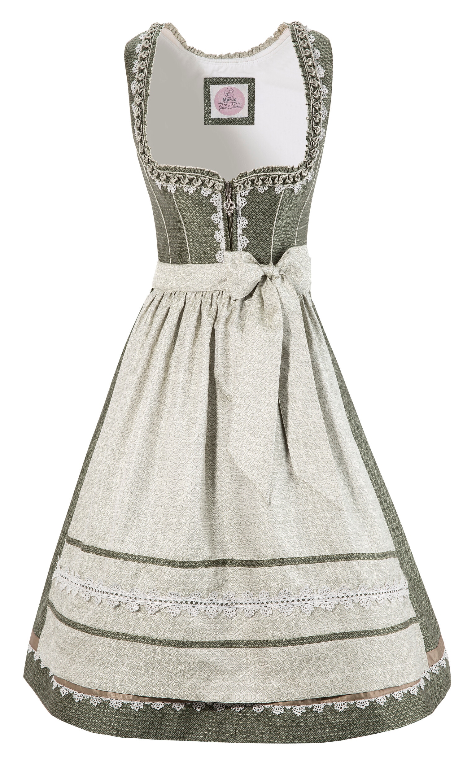 Image of MarJo Dirndl, (2 tlg.), Damen, midi mit herzförmigen Ausschnitt bei Ackermann Versand Schweiz