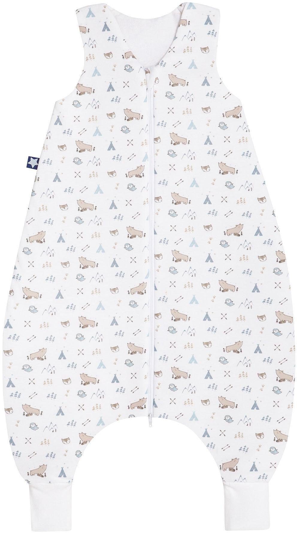 Image of Julius Zöllner Babyschlafsack, mit Beinen Jersey Jumper Nordic Bear bei Ackermann Versand Schweiz