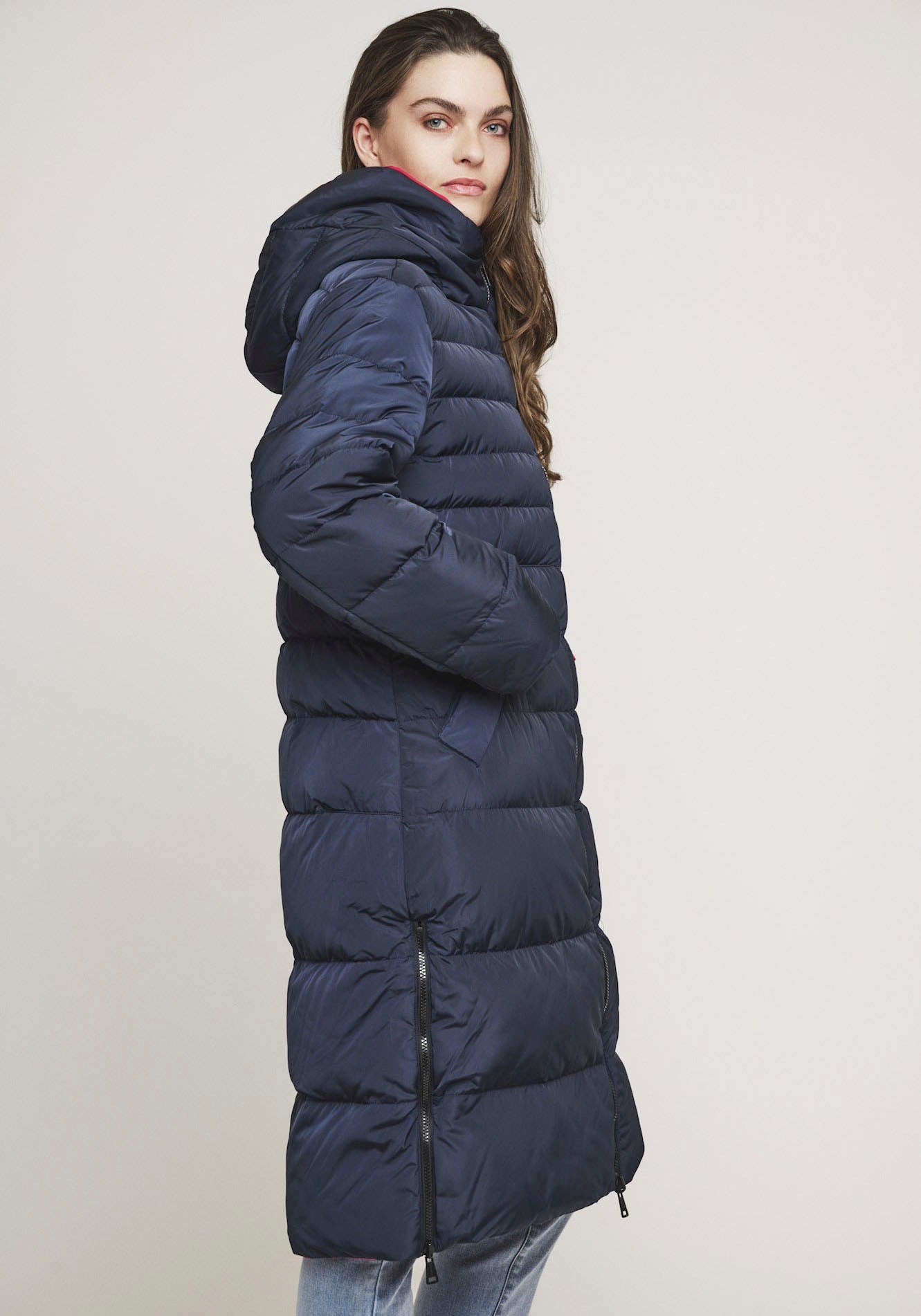 Rino & Pelle Steppmantel, im Wendedesign