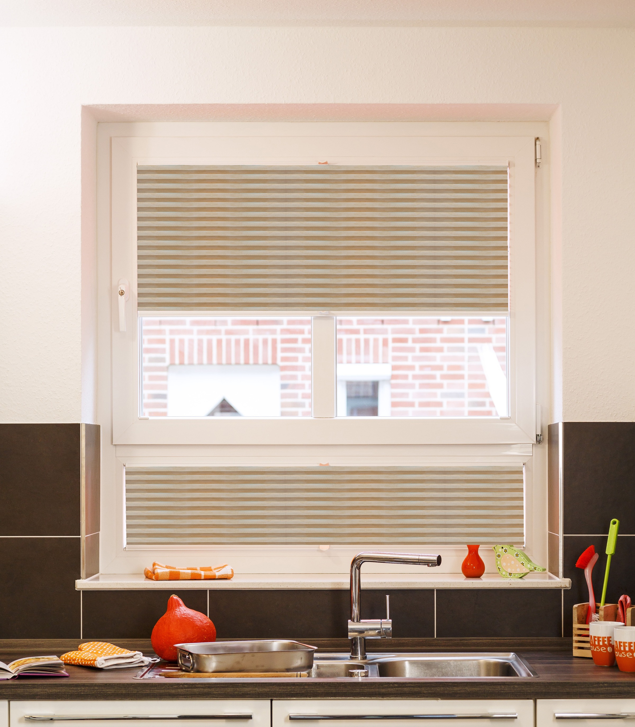 Image of sunlines Plissee nach Mass »StartUp Style Stains«, blickdicht, verspannt bei Ackermann Versand Schweiz