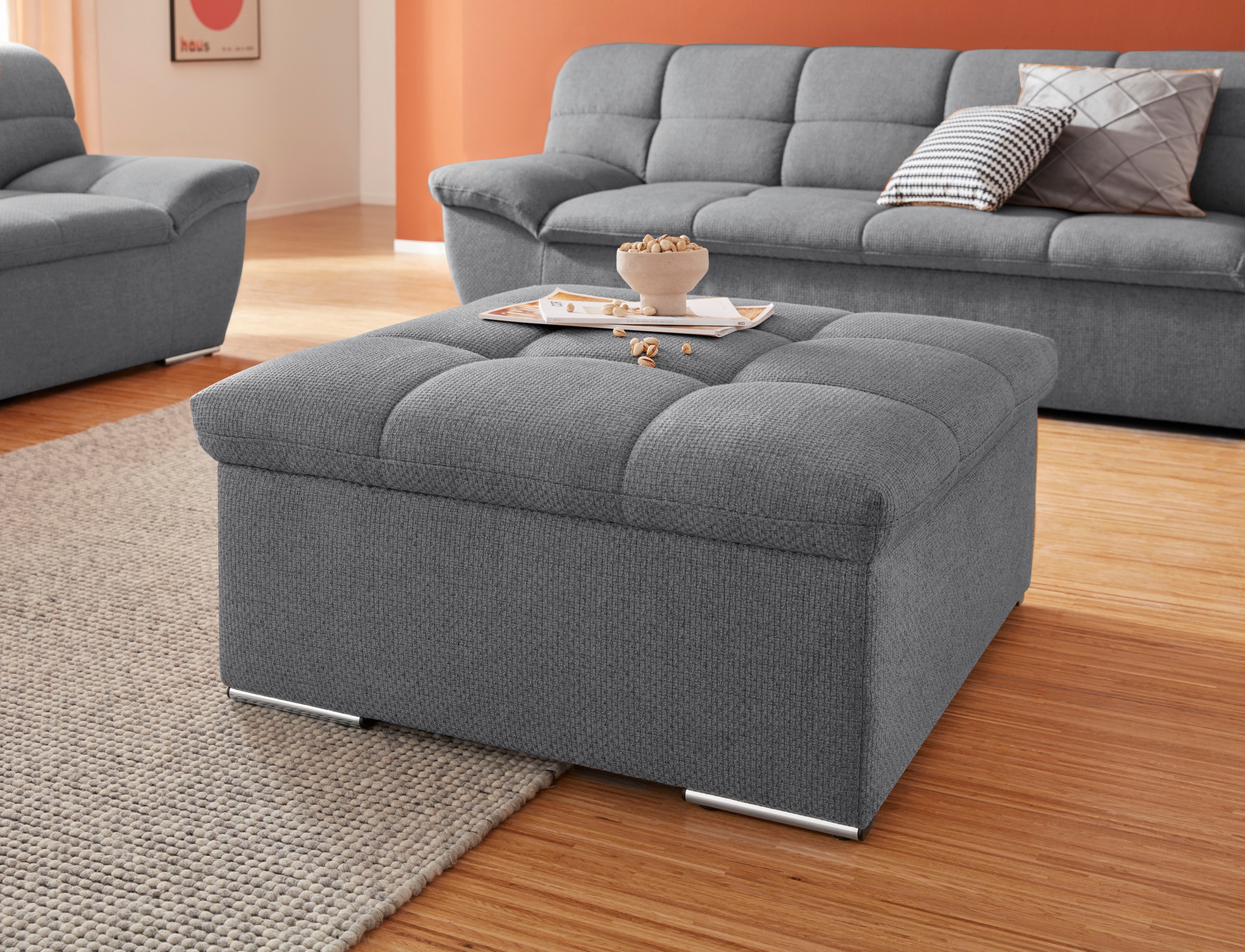 DOMO collection Sitzhocker »Lagoa«, in grosser Farbauswahl
