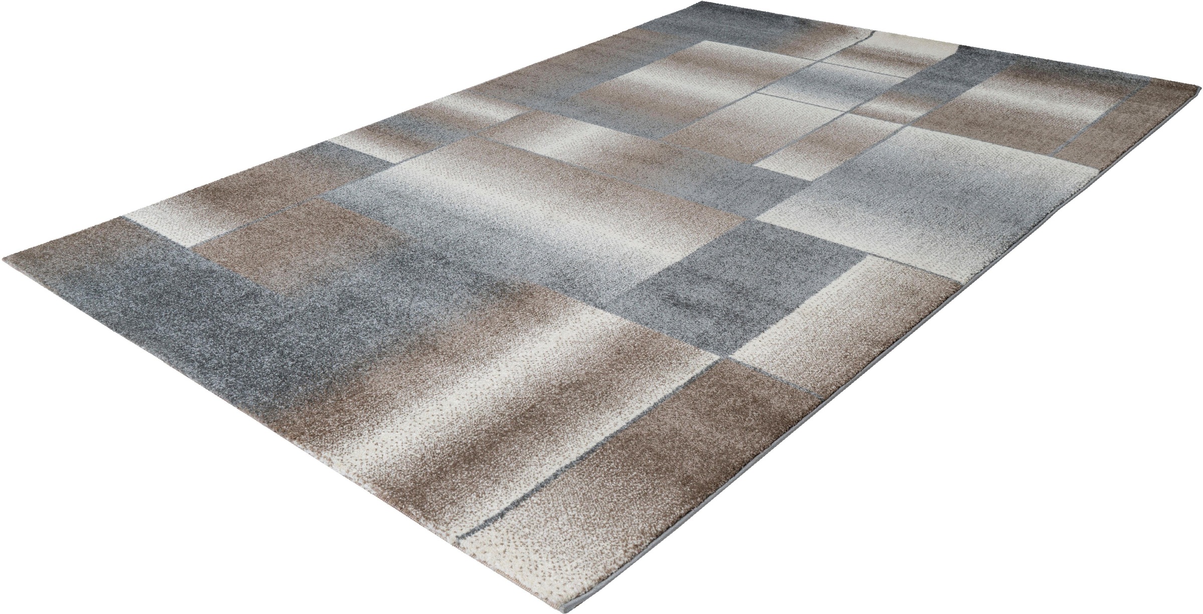 Image of calo-deluxe Teppich »Polset 350«, rechteckig, 15 mm Höhe, 3-D Effekt, Kurzflor, Wohnzimmer bei Ackermann Versand Schweiz