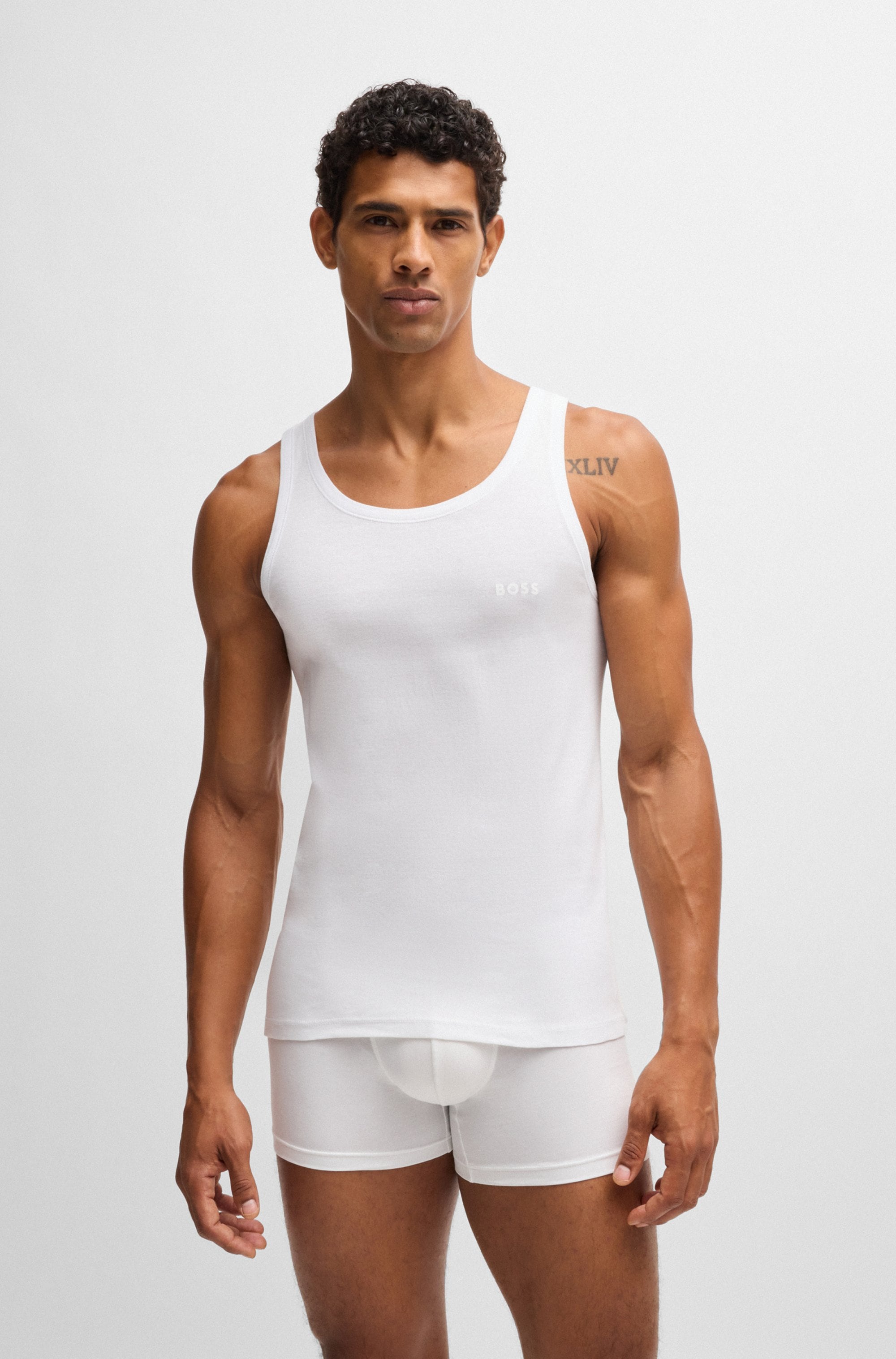 BOSS Tanktop »Tank Top Original«, mit BOSS Logo-Schriftzug