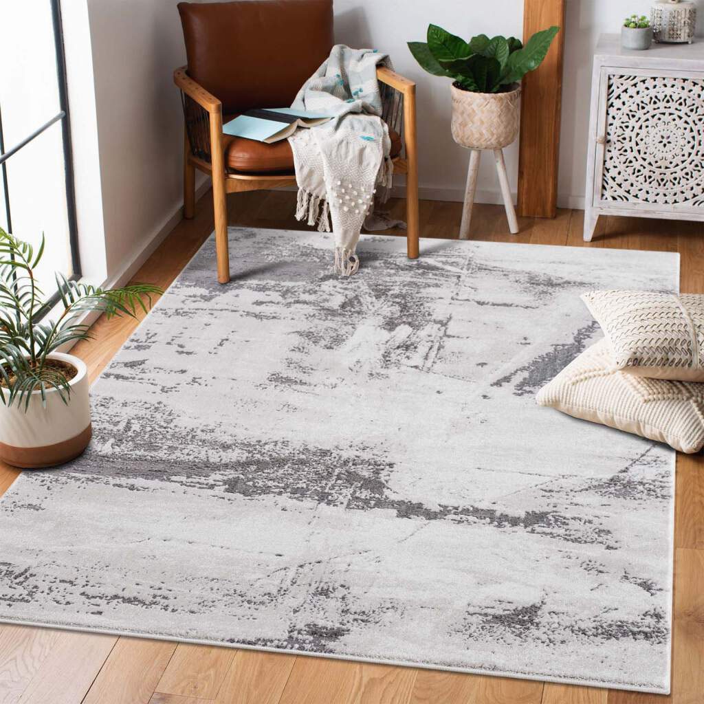 Image of Carpet City Teppich "Chic" rechteckig 11 mm Höhe Kurzflor, Vintage-Optik, Weicher Flor