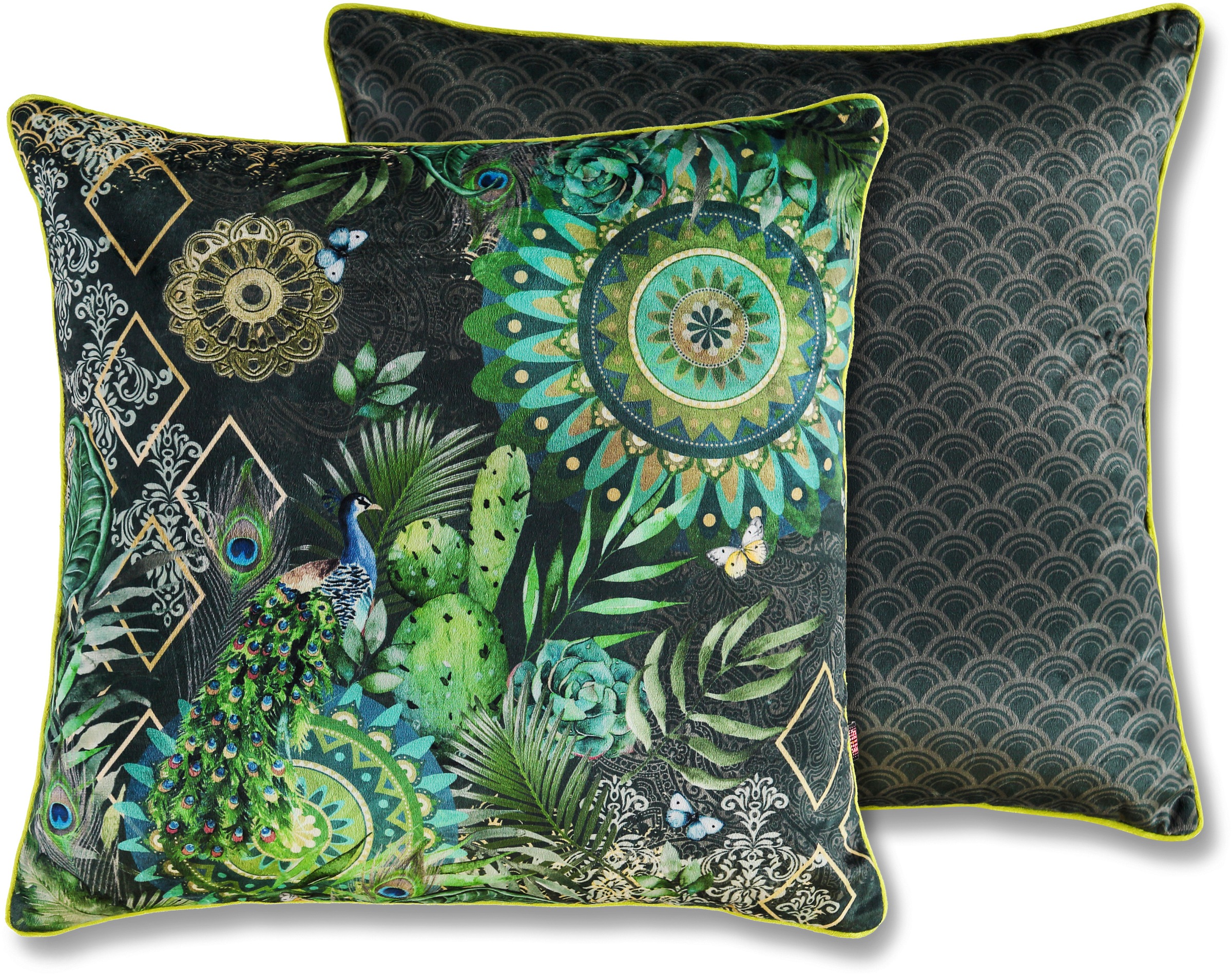 Image of hip Dekokissen »Botalia«, (1 St., 1 48x48 cm Dekokissen-Mit Biese), mit Mandala bei Ackermann Versand Schweiz