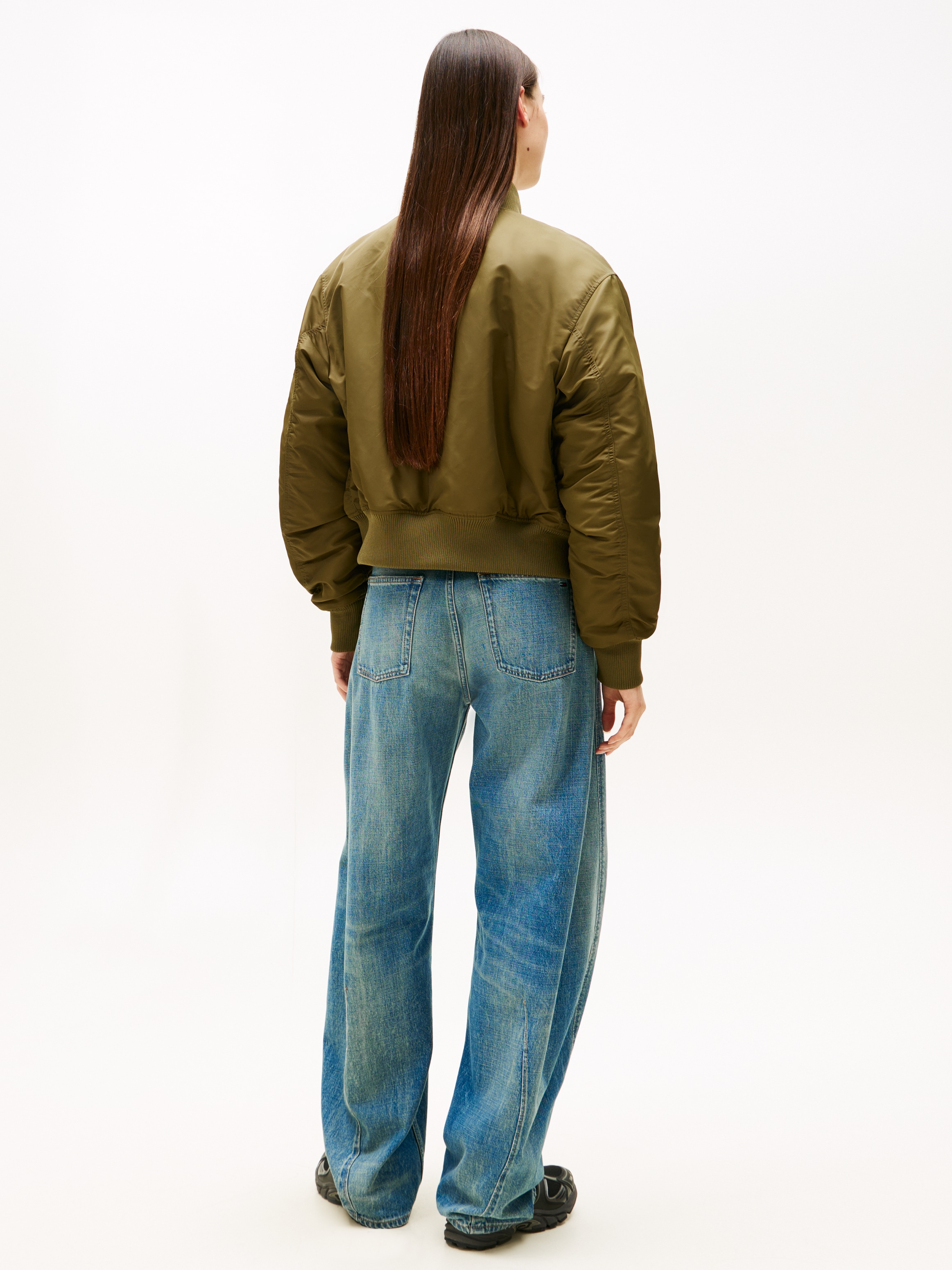 Tommy Jeans Veste bomber »TJW ESSENTIAL BOMBER JACKET« ohne Kapuze Mit Reissverschlusstaschen an den Ärmeln