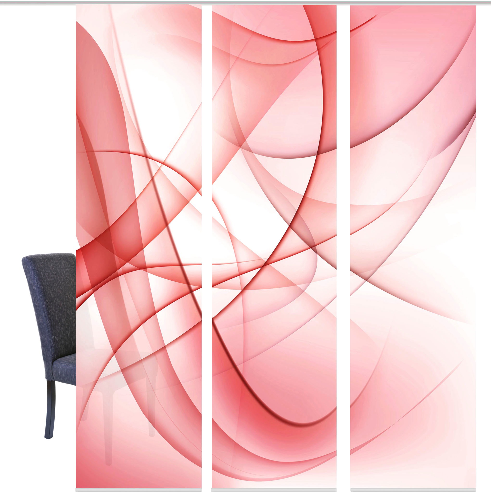 Image of HOME WOHNIDEEN Schiebegardine »AMIRA«, (3 St.), blickdicht, Digital bedruckt bei Ackermann Versand Schweiz