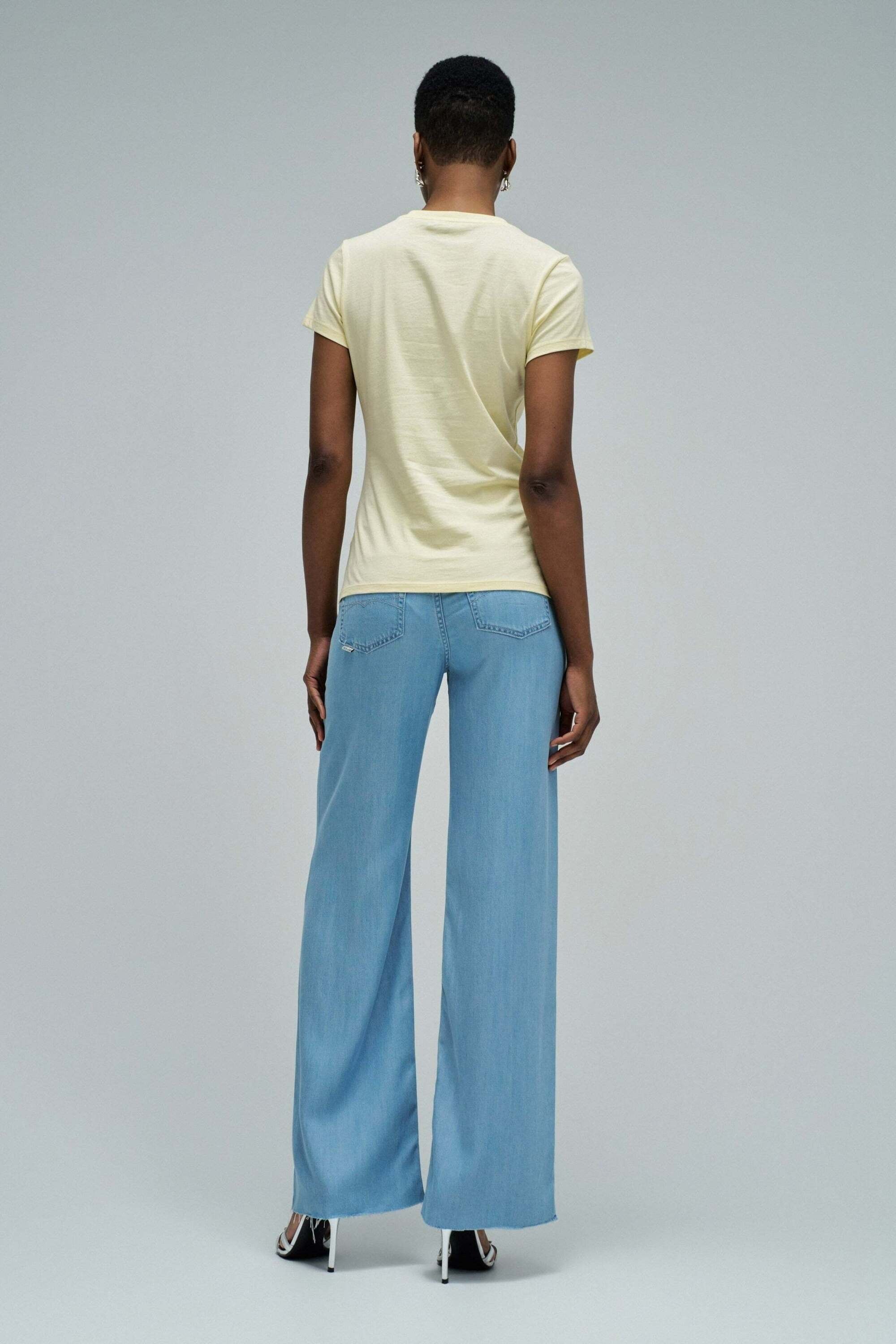 Salsa T-shirt »Salsa Jeans T-Shirt Institutional Beaded Branding«