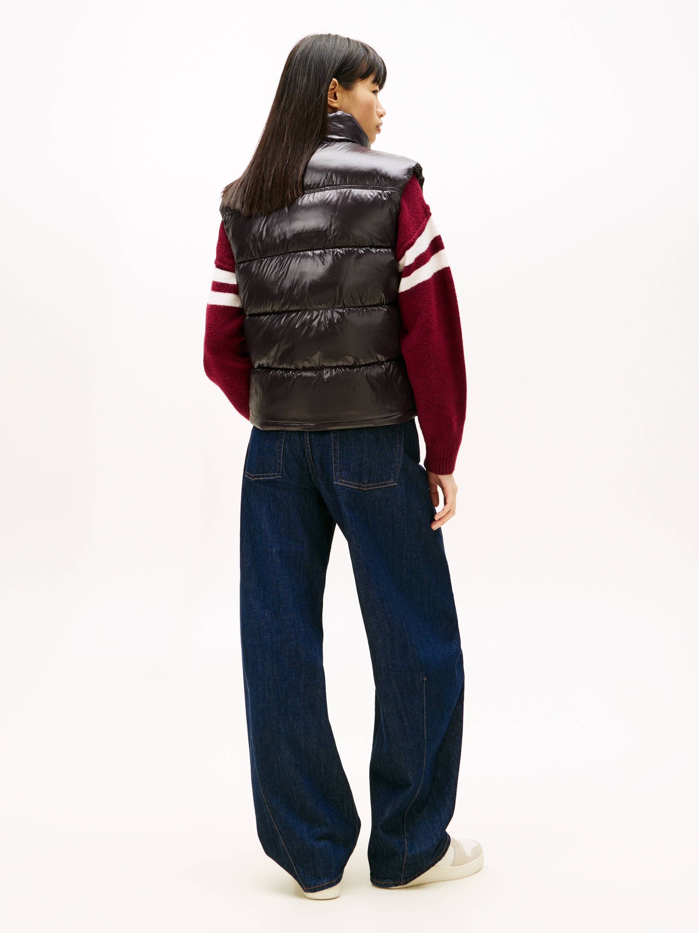 Tommy Jeans Steppweste »TJW ESSENTIAL PUFFER VEST SHINY«