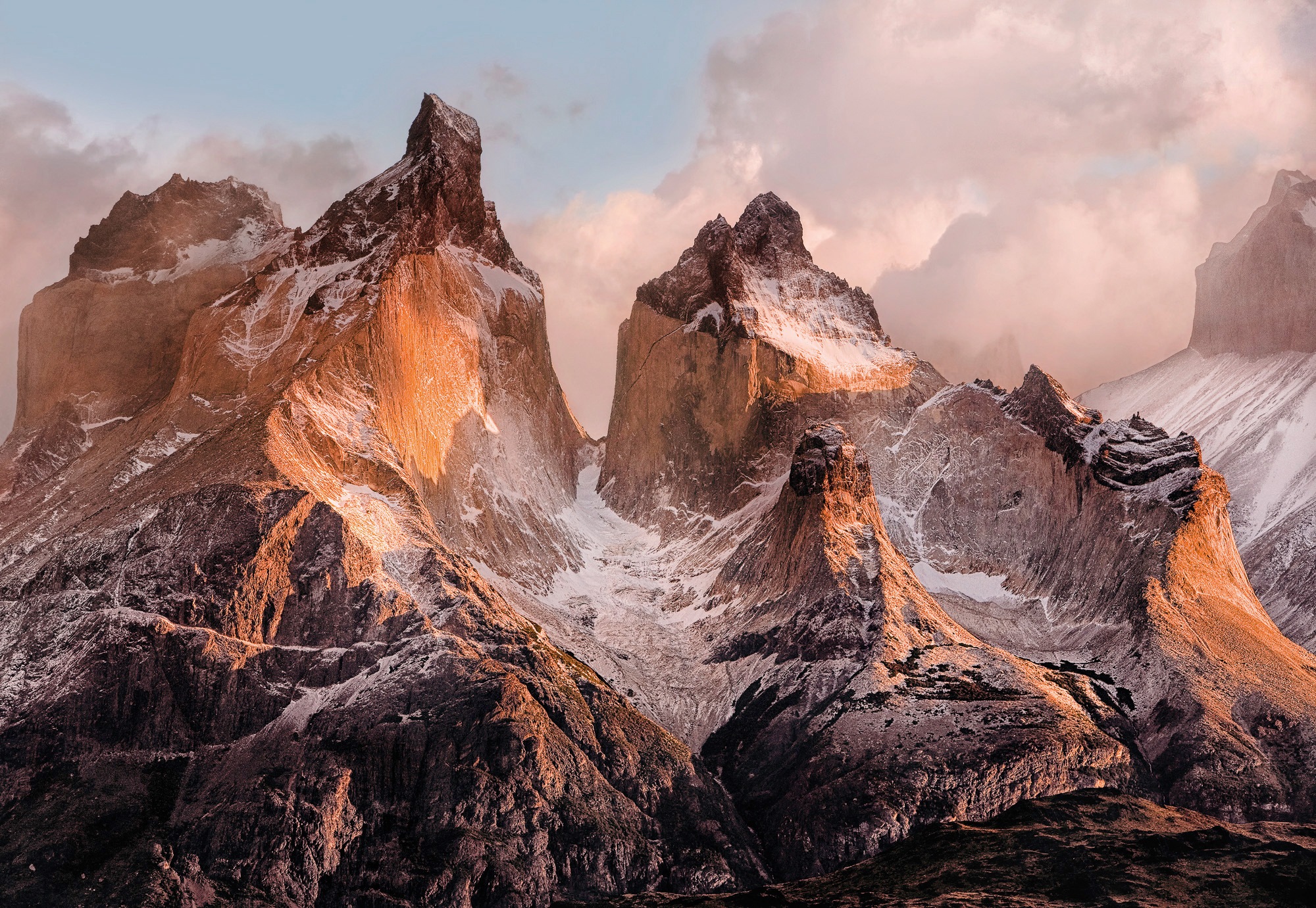 Image of Komar Fototapete »Torres del Paine«, bedruckt-Wald-Meer, ausgezeichnet lichtbeständig bei Ackermann Versand Schweiz