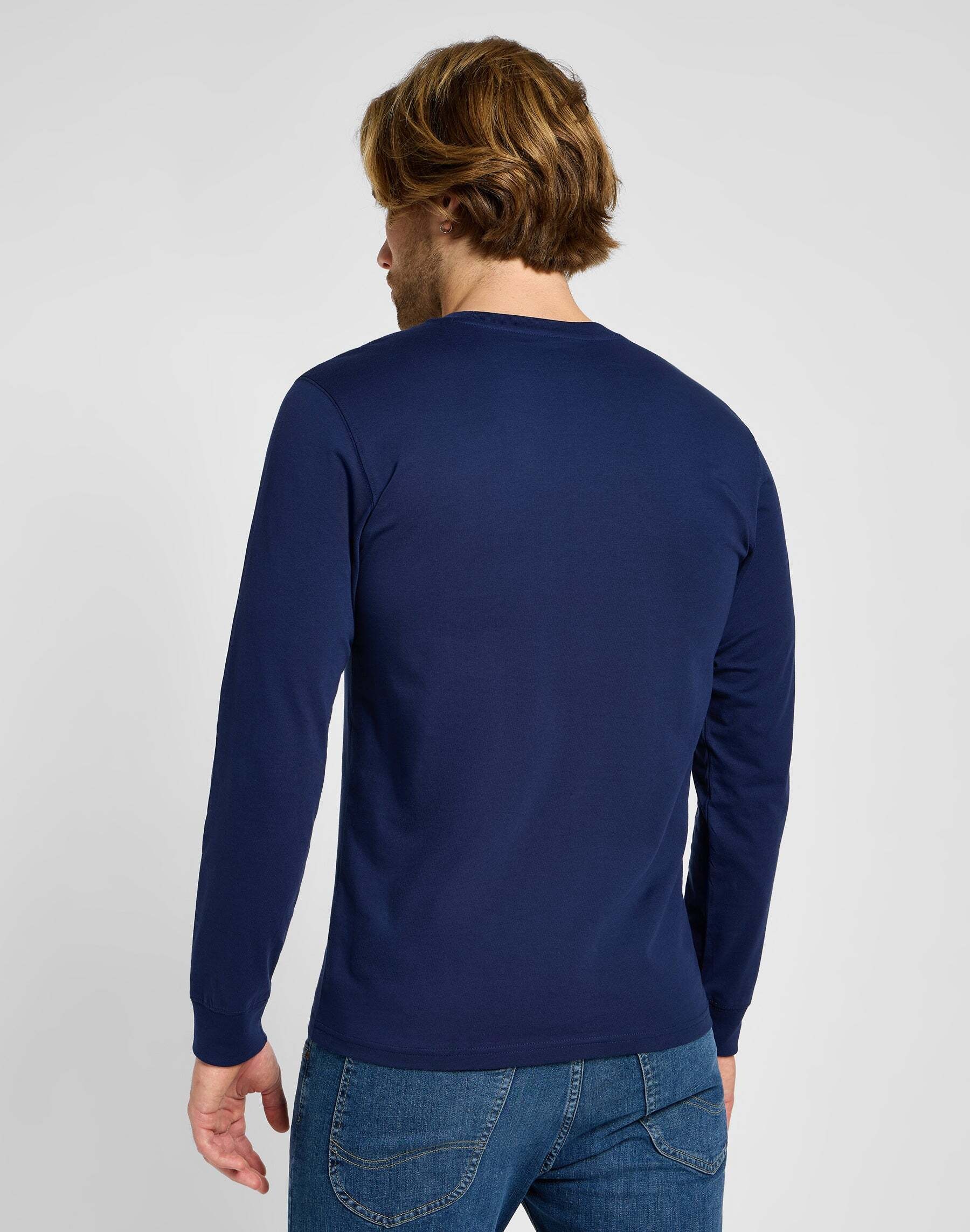 Lee® Sweatshirt »LEE Langarmshirt Longsleeves Patch Logo Tee«