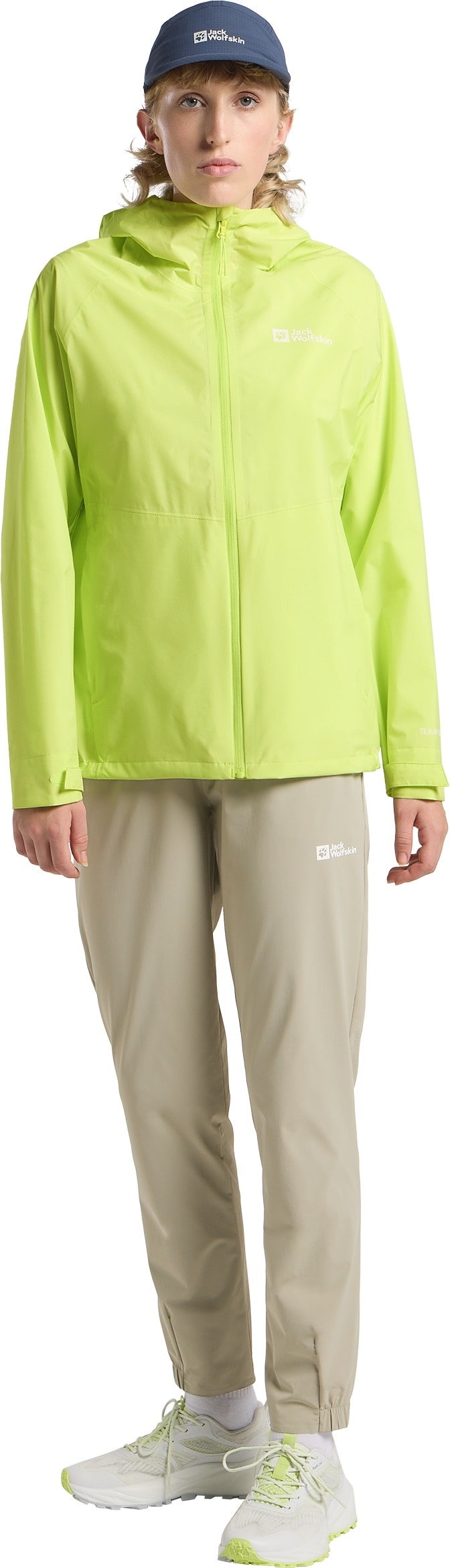 Jack Wolfskin Outdoorjacke »PRELIGHT 2.5L LT JKT W« mit Kapuze