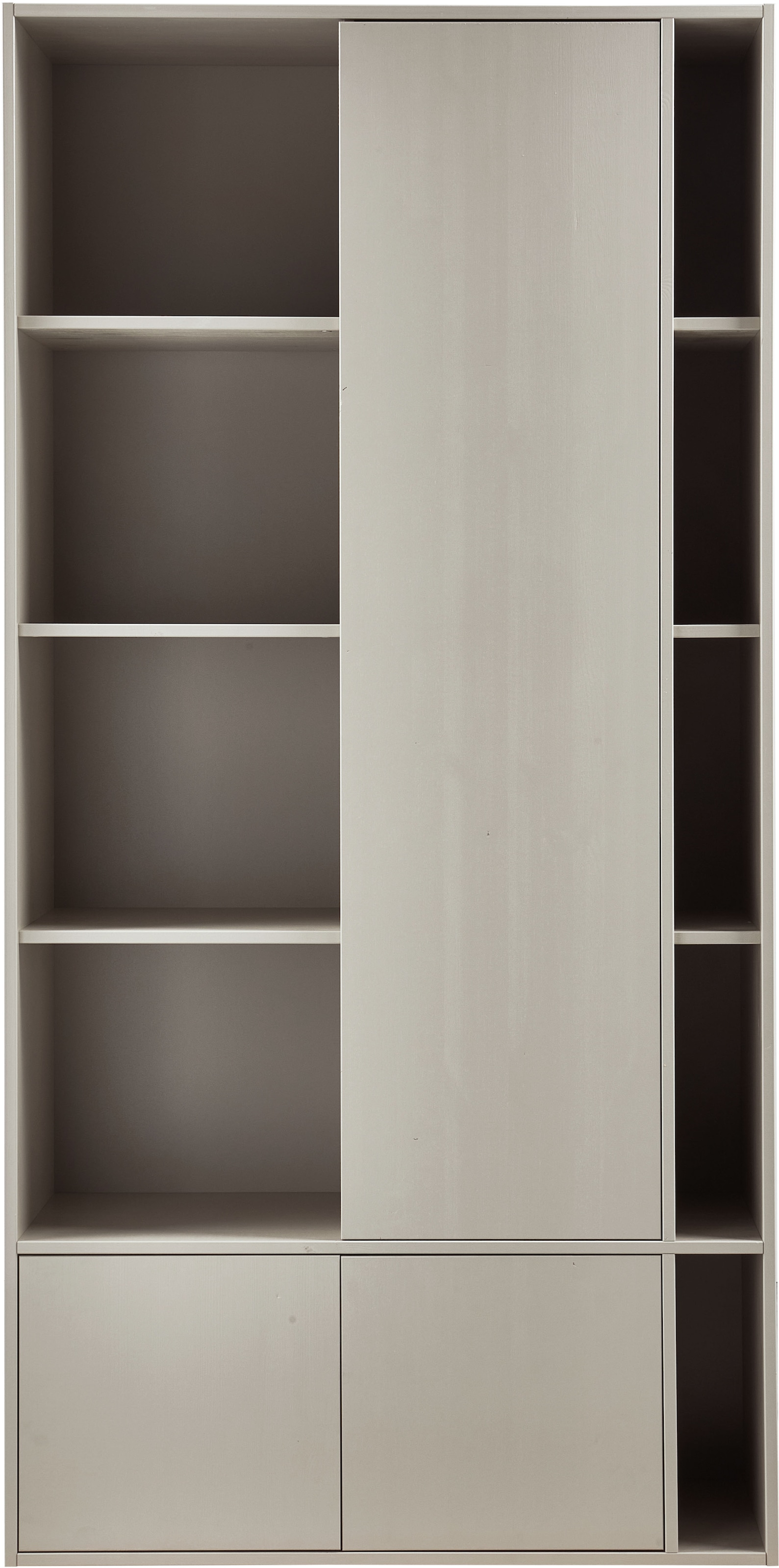 WOOOD Garderobenschrank »Settle Down FSC®-Kiefernholz Druckmechanismus H 218 x B 108 x T 44 cm« Beidseitig montierbar, Wandbefestigung empfohlen, HDF-Rückwand