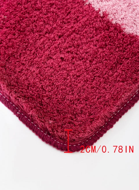 my home Badematte »Magnus, Badvorleger, Badezimmer Teppich«, rutschhemmend beschichtet, strapazierfähig-schnell trocknend, mehrfarbig, Badteppich, Badematten auch als 2 teiliges Set & rund