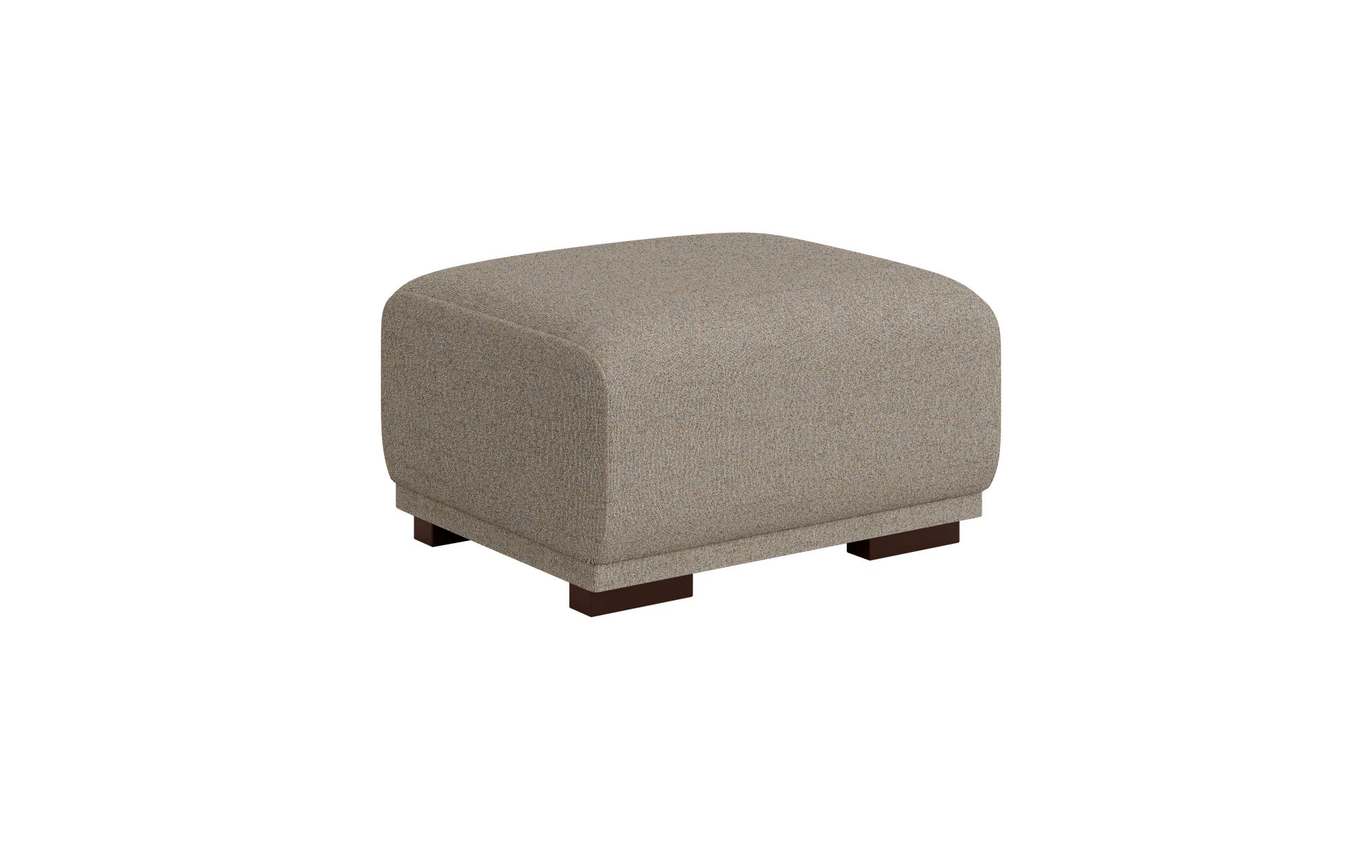 Home affaire Polsterhocker »BORNHOLM, kleiner Hocker passend zur Serie, Masse B/T/H: 61/72/46 cm«, mit Wellenfederung, in hochwertiger Verarbeitung
