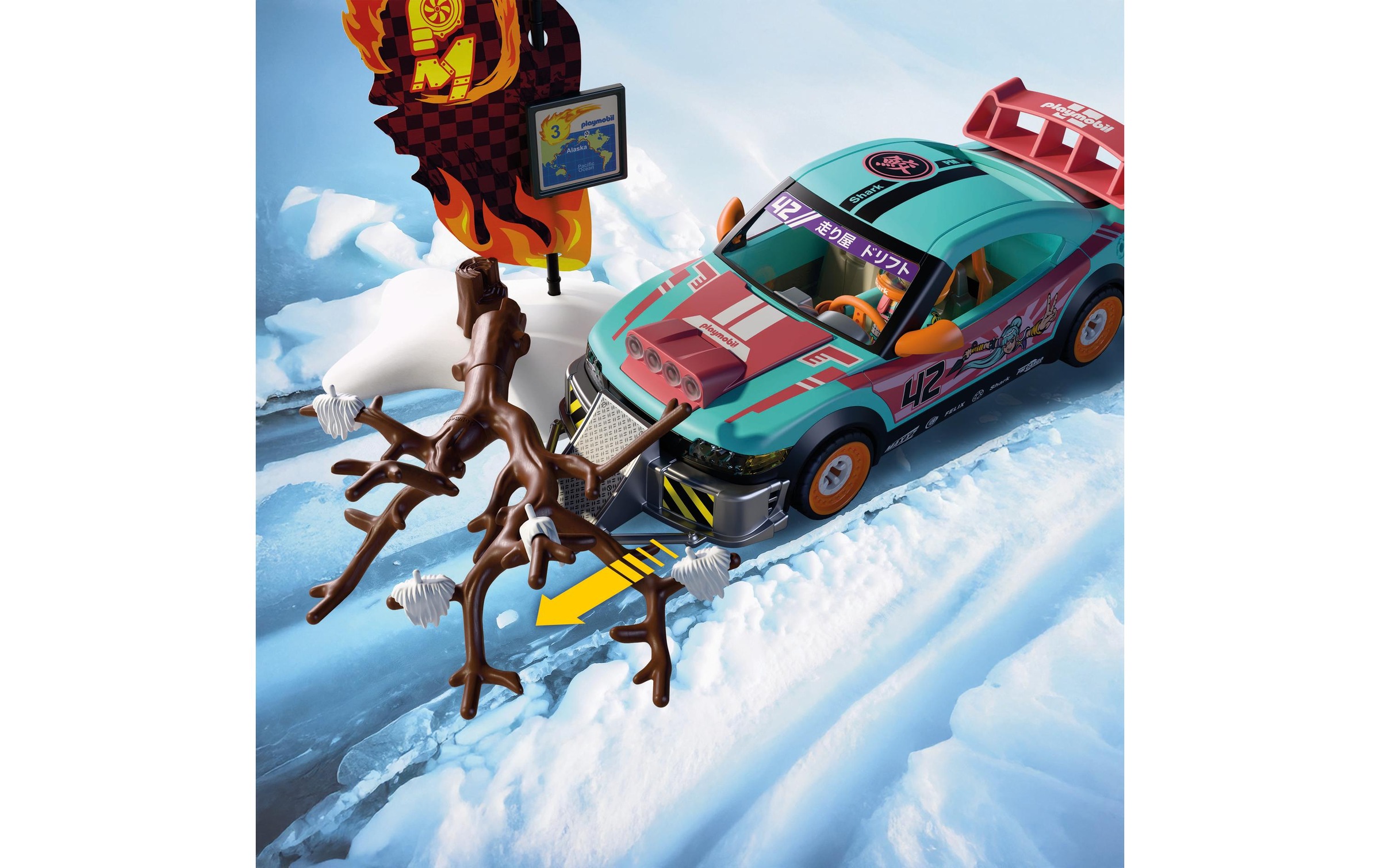 Playmobil® Jeu de construction »Offroad Tuningcar (72062), City Action« Made in Europe